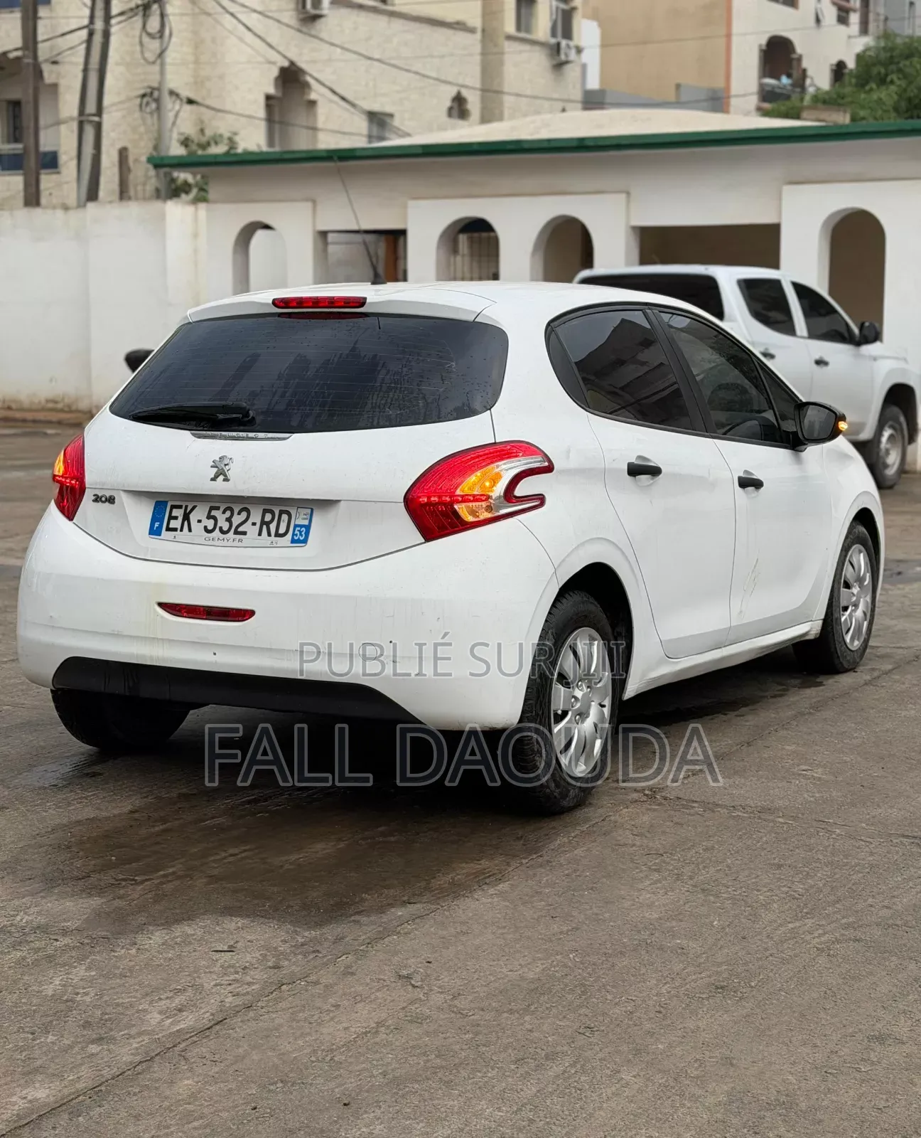 Peugeot 208 2016 Blanc