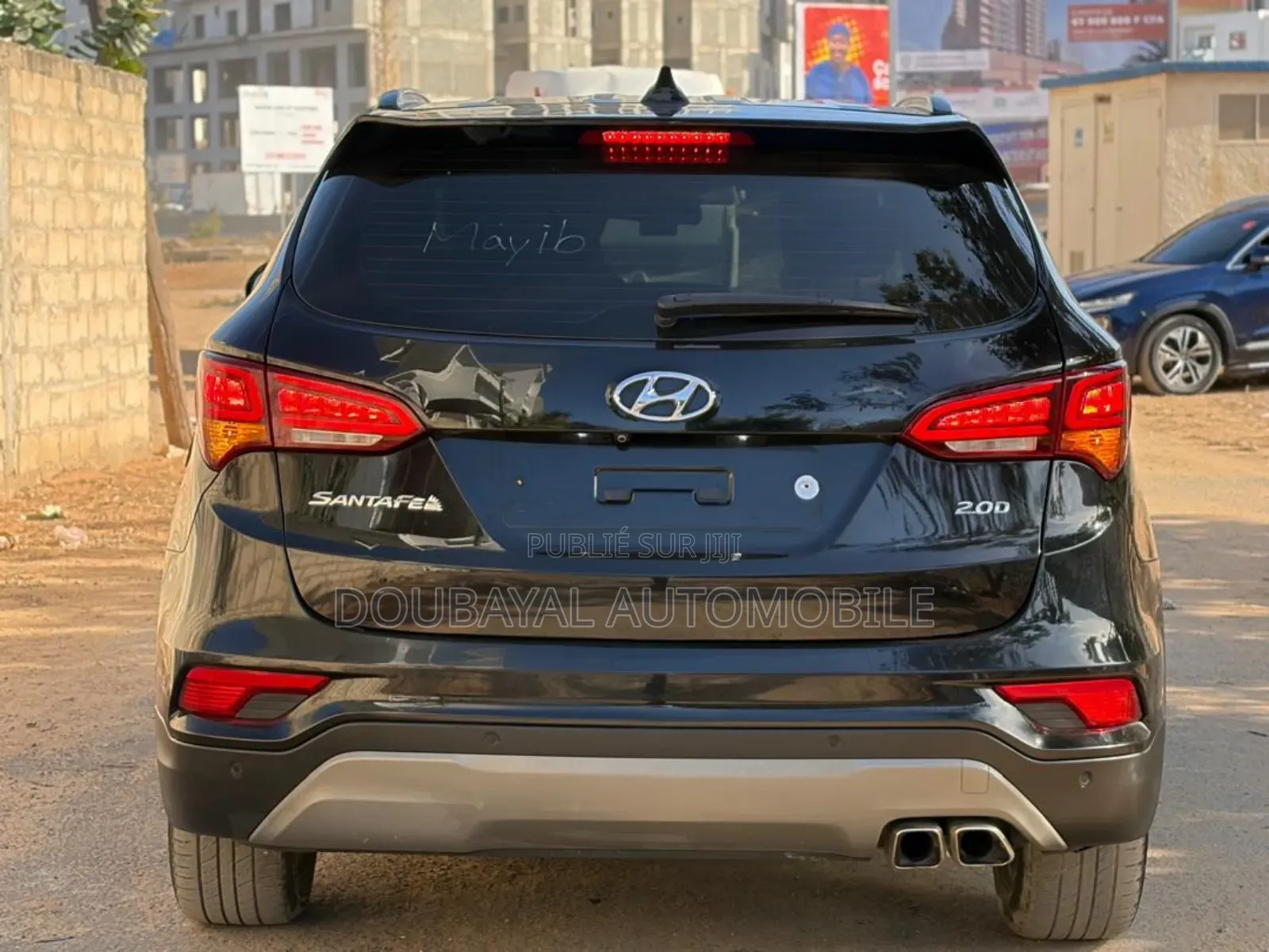 Hyundai Santa Fe 2018 Noir Mat