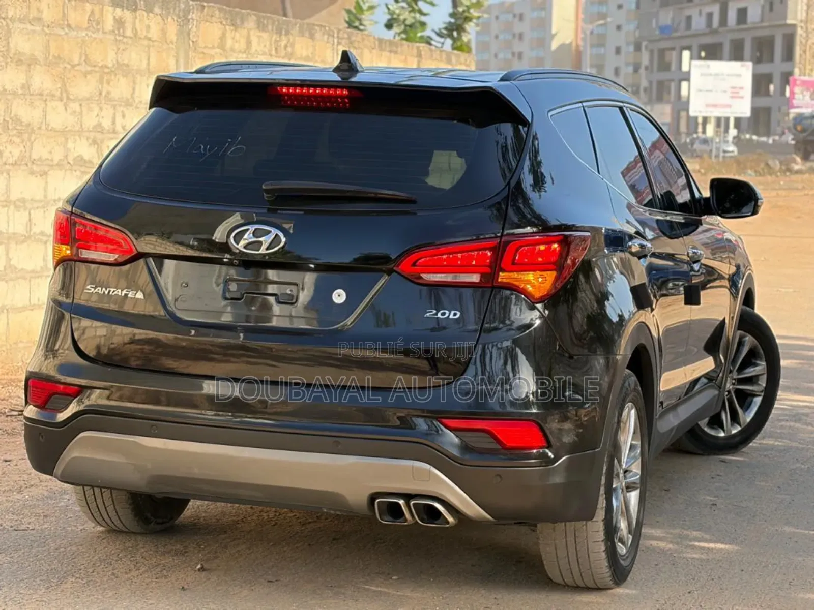 Hyundai Santa Fe 2018 Noir Mat