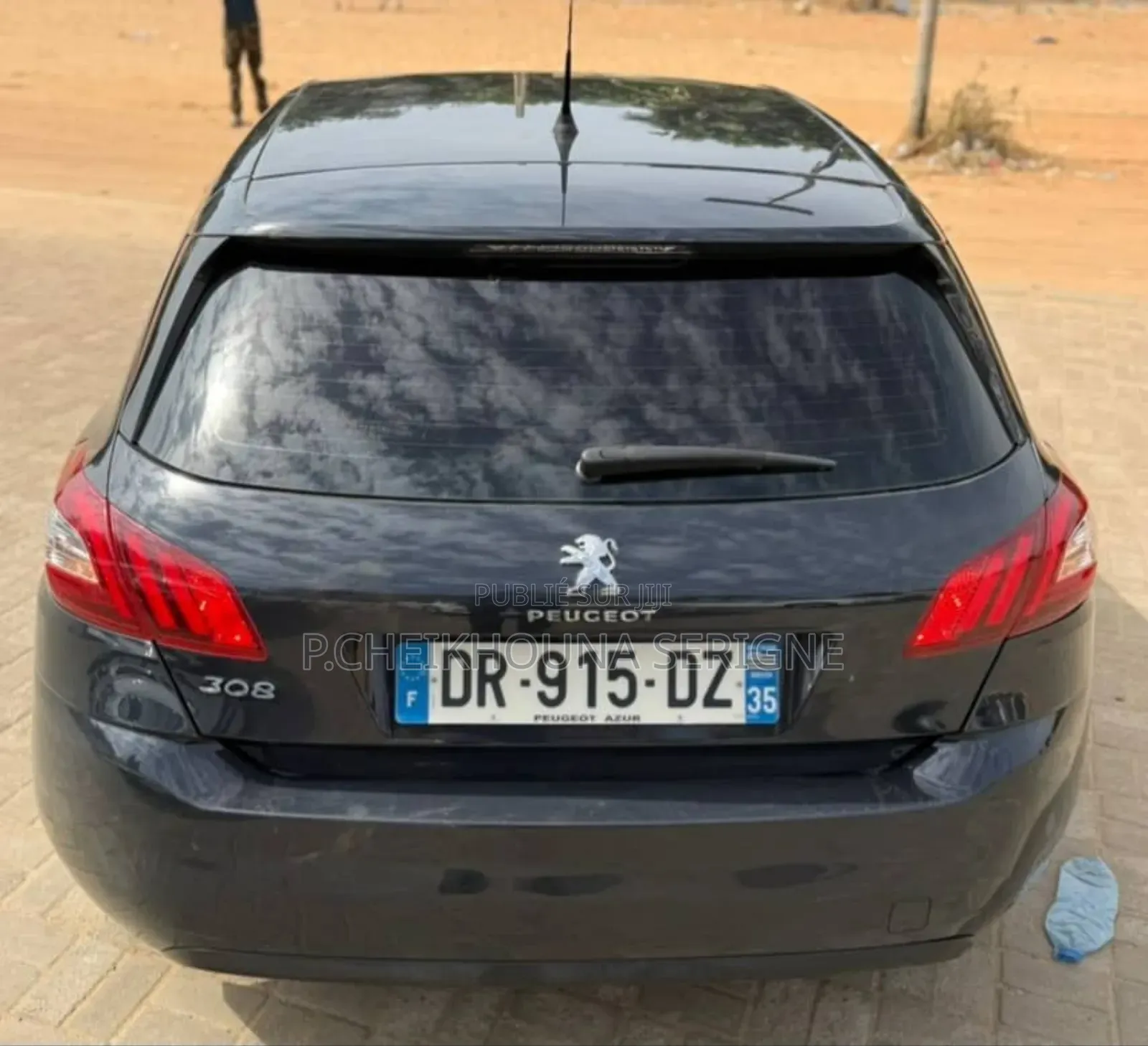 Peugeot 308 2017 Black
