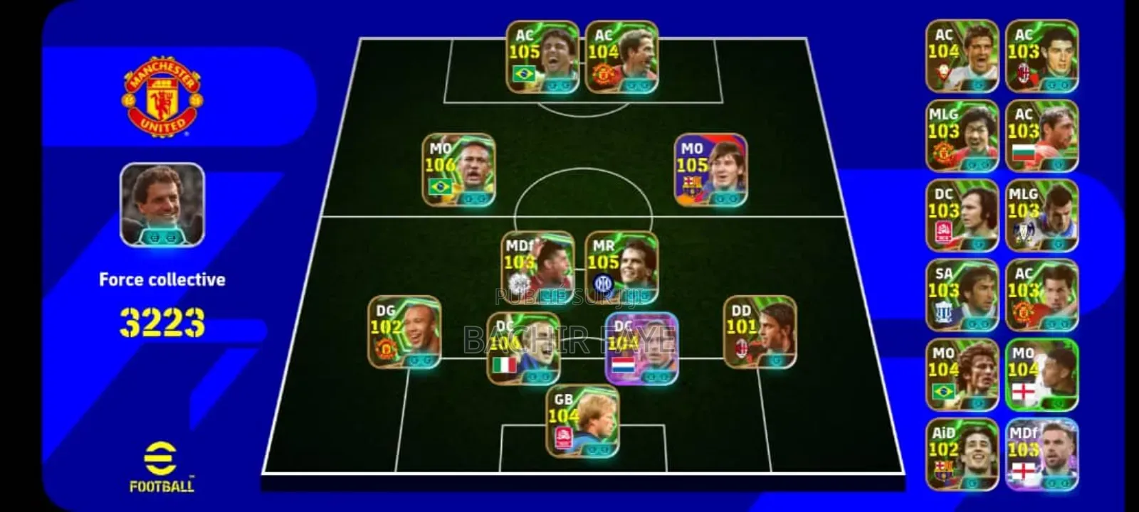 Compte Efootball 3311