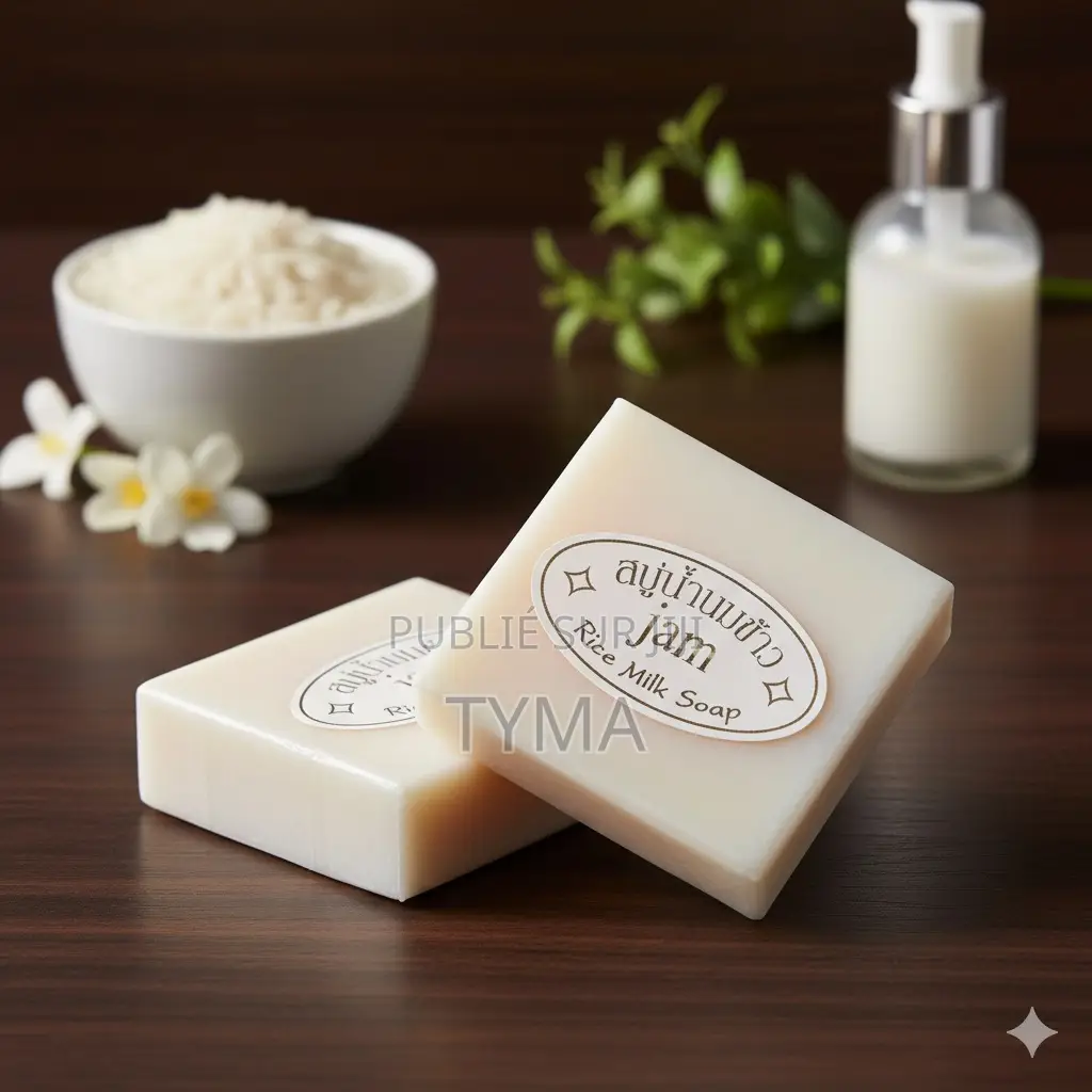 Savon À Base De Riz