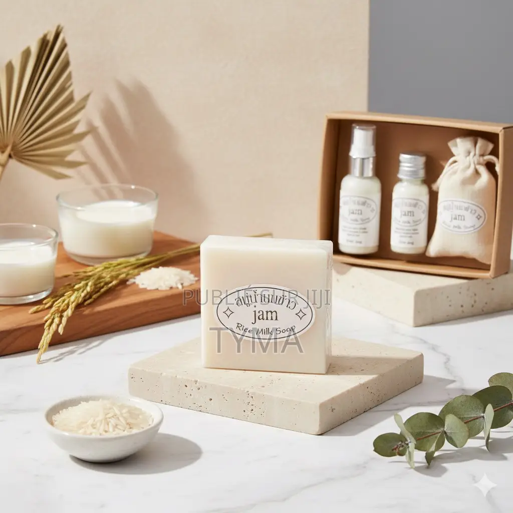 Savon À Base De Riz