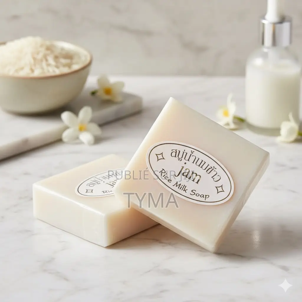 Savon À Base De Riz