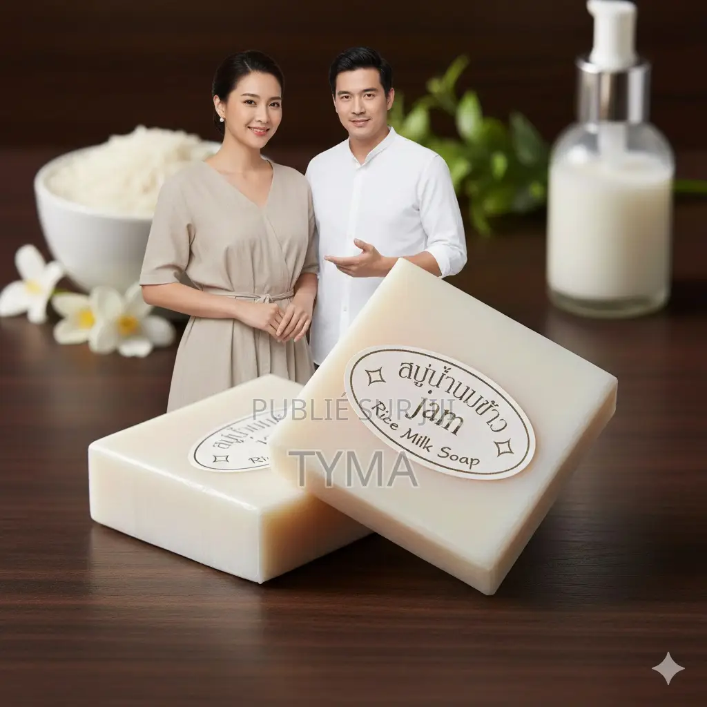 Savon À Base De Riz