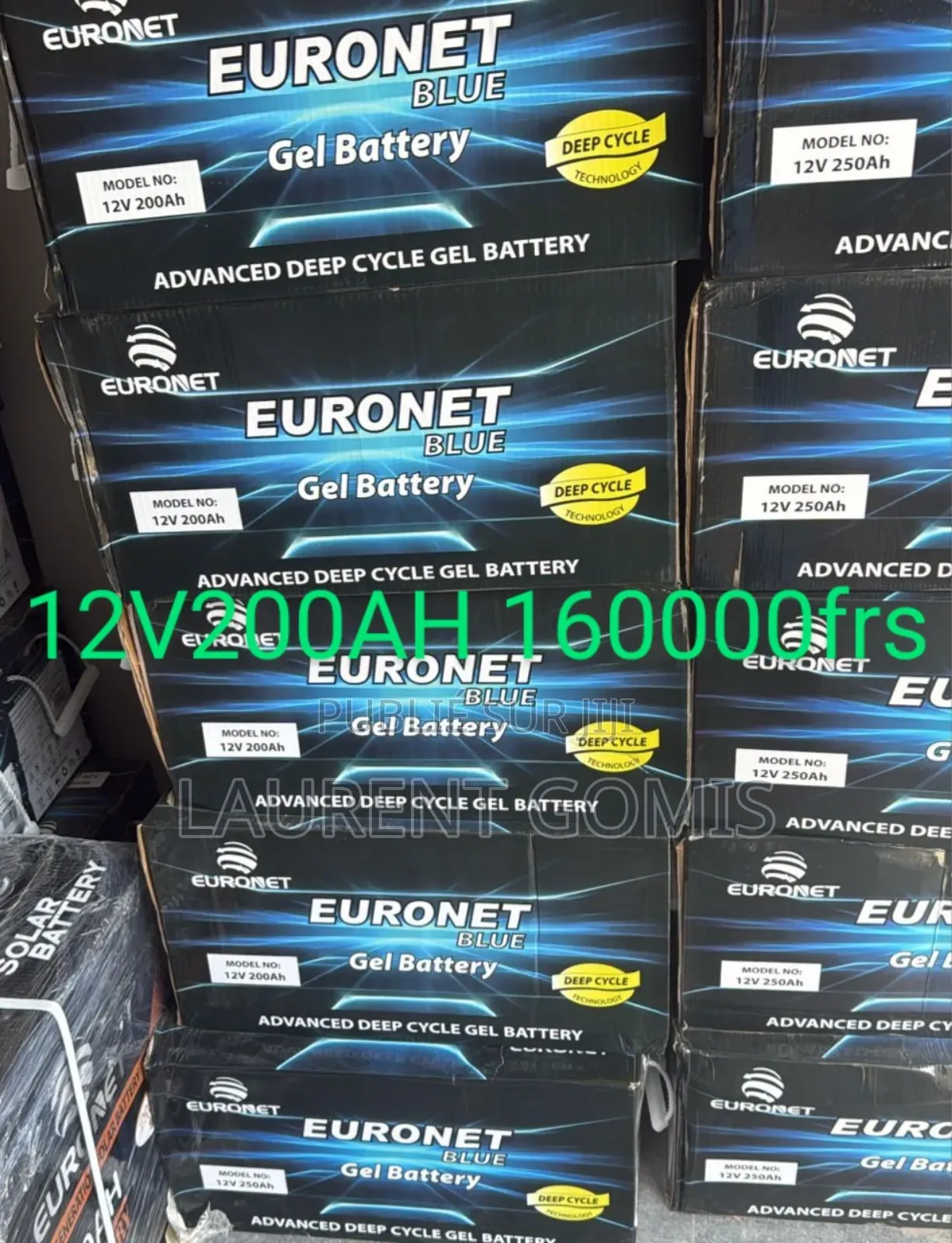 Batterie Euronet 12v