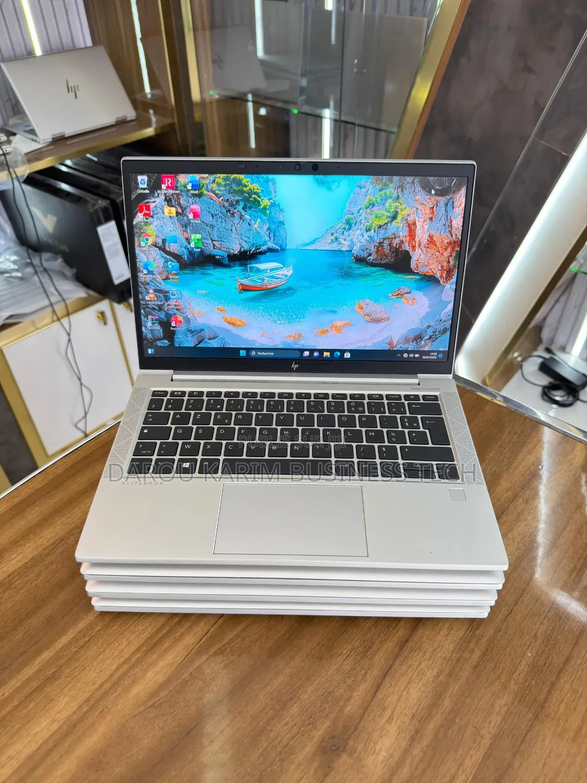 New Ordinateur Portable HP EliteBook 835 G7 8GB AMD Ryzen 5 SSD 256GB