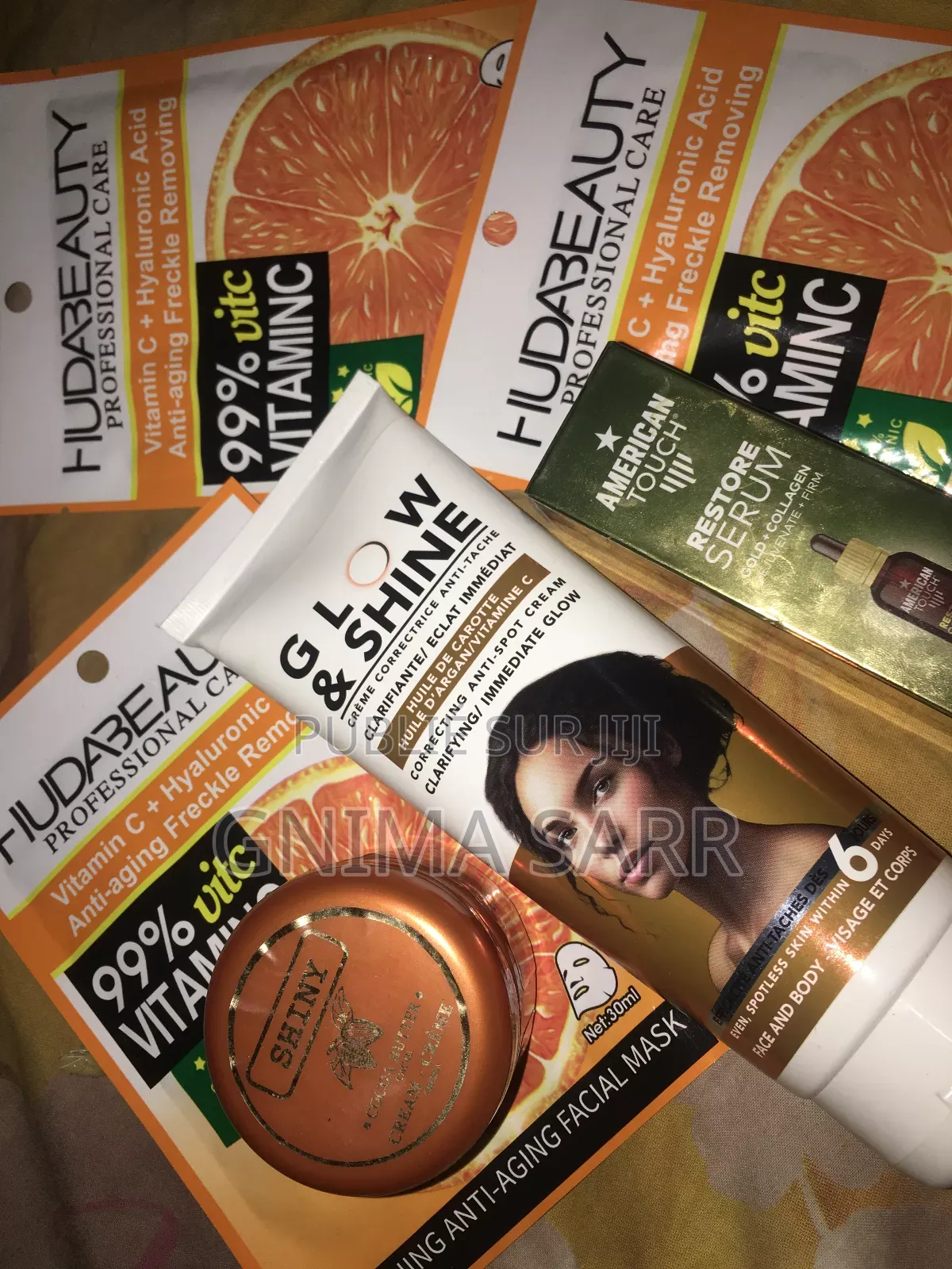 Cream Shiny,Sérum American Touch,Masque Visage,Glow Shine