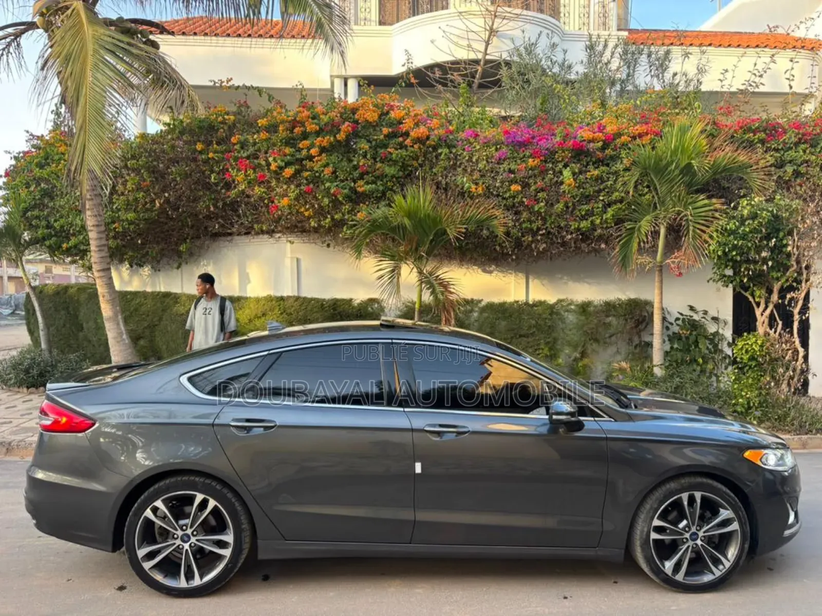 Ford Fusion Titanium AWD 2019 Gris