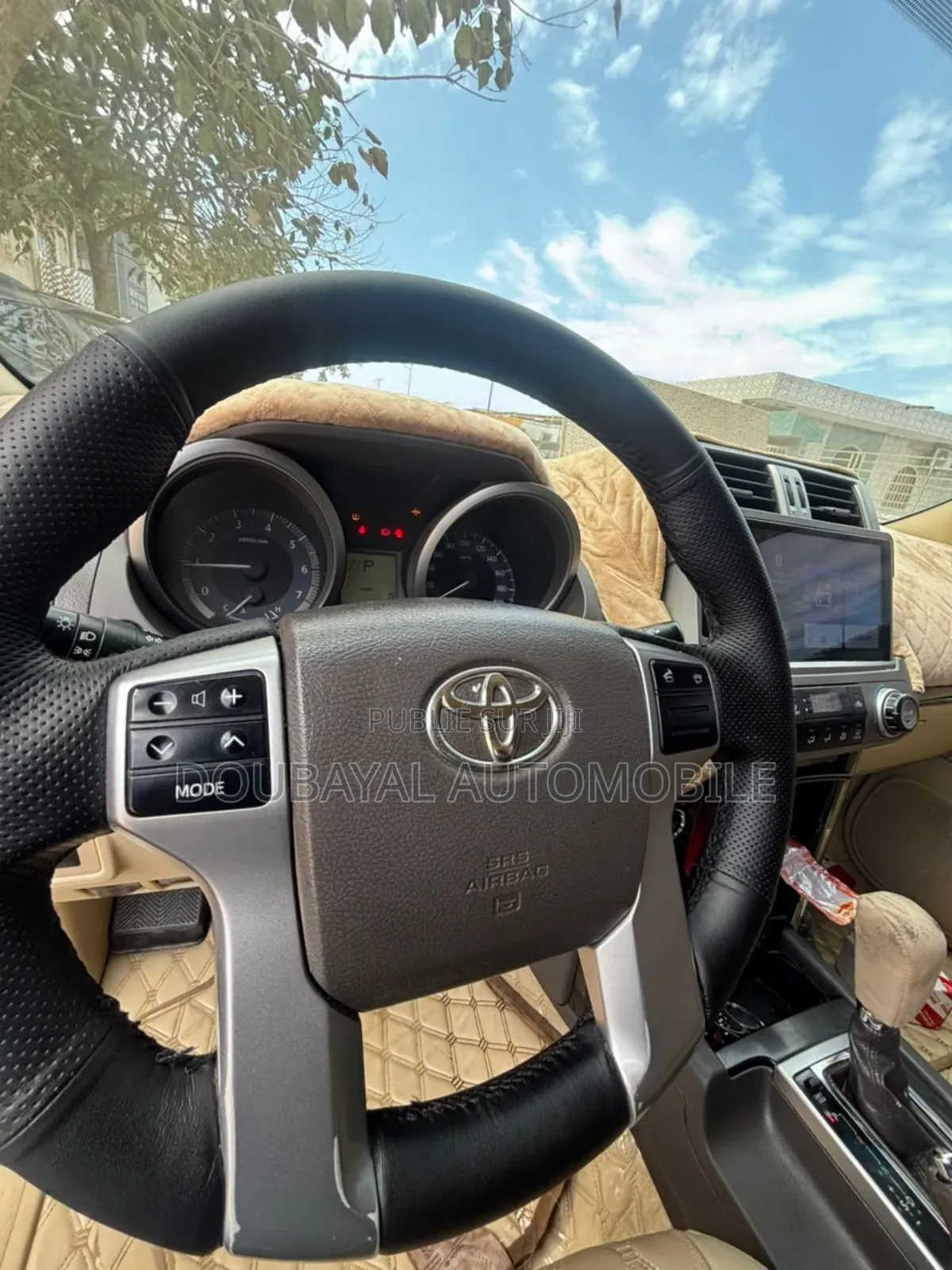 Toyota Land Cruiser Prado 2018 Noir