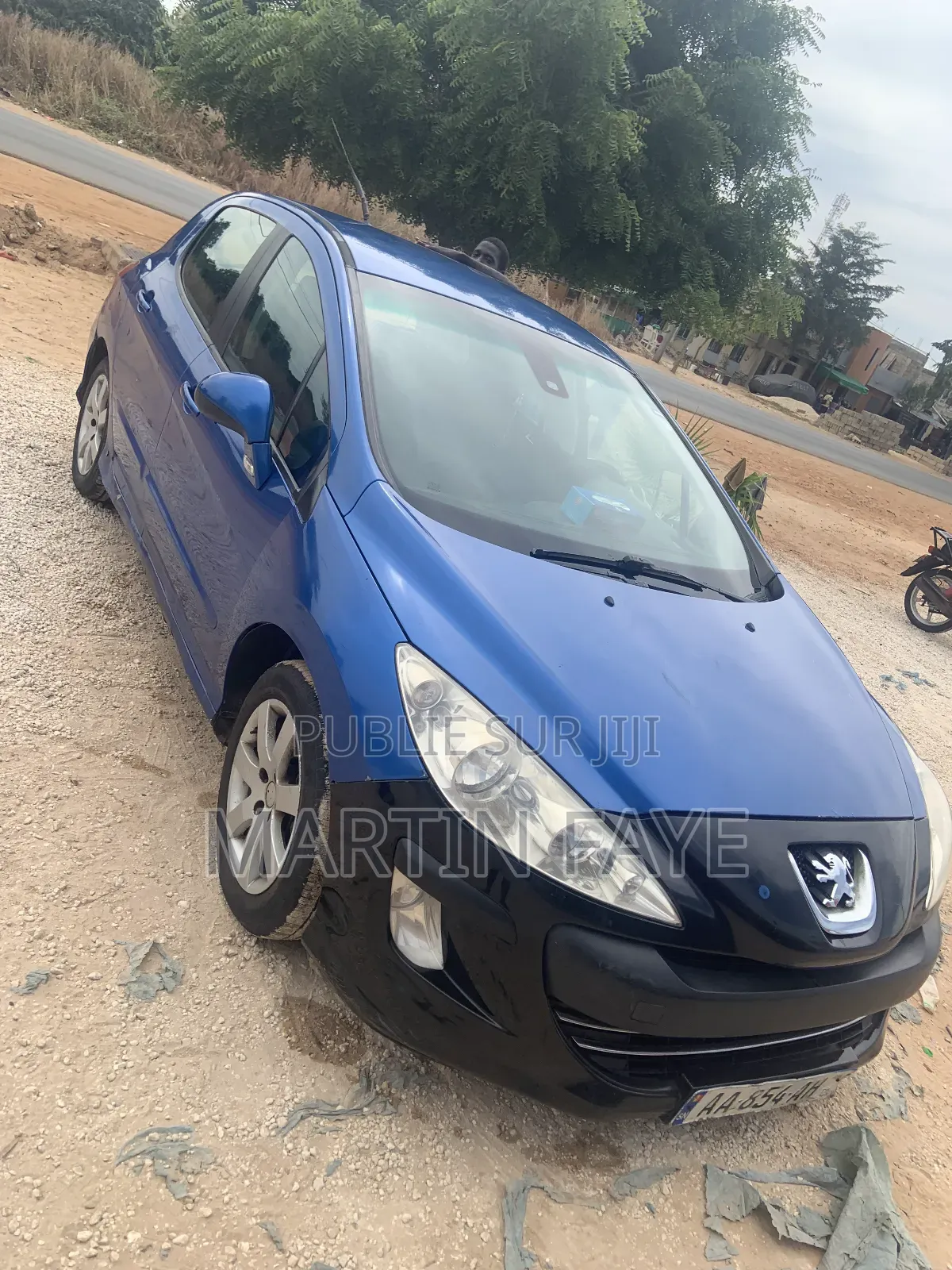 Peugeot 308 2012 Blue