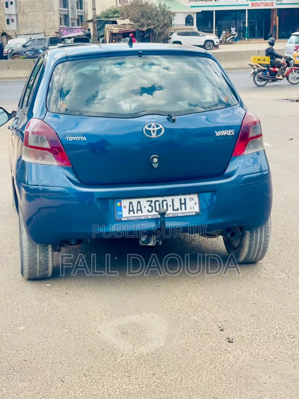 Toyota Yaris 2010 Blue