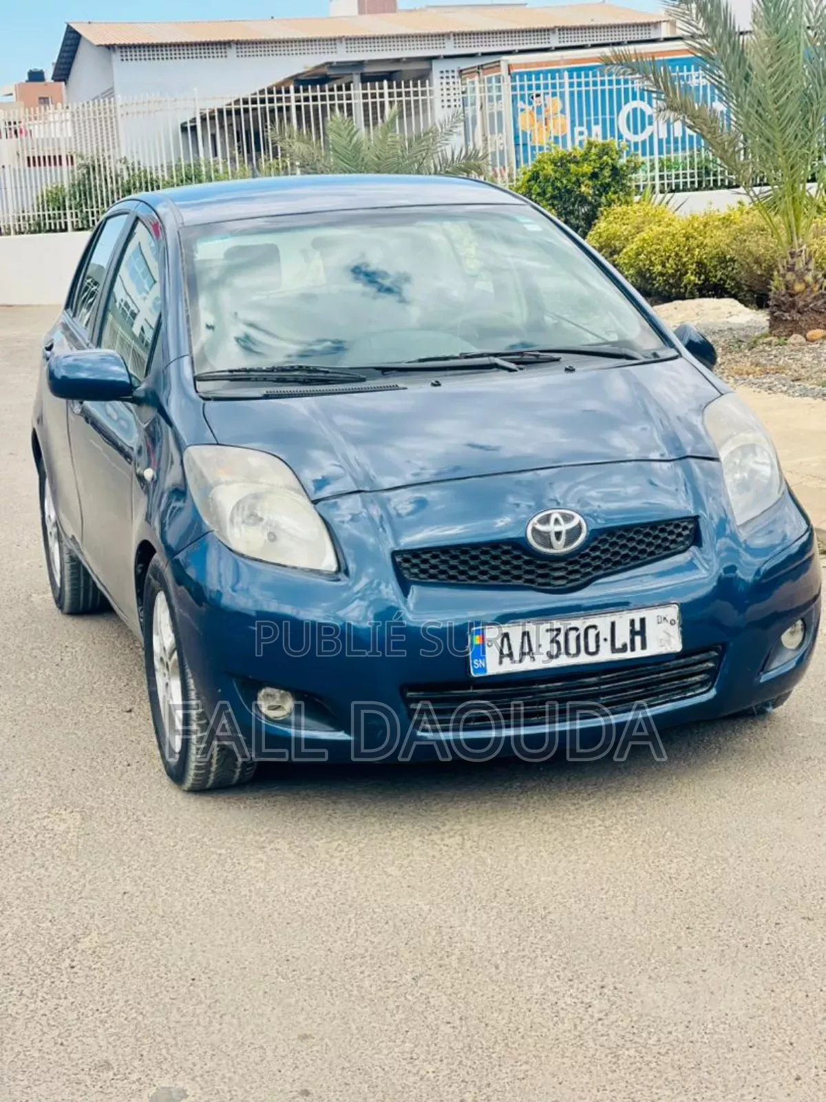 Toyota Yaris 2010 Blue
