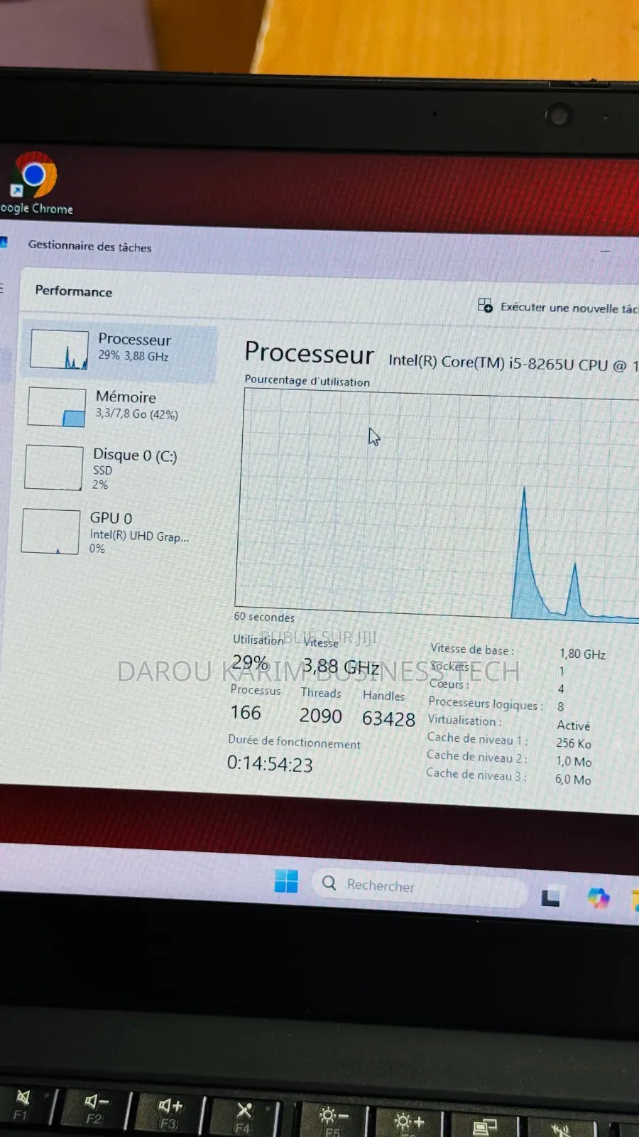 New Lenovo ThinkPad X390 8GB Intel Core I5 SSD 256GB