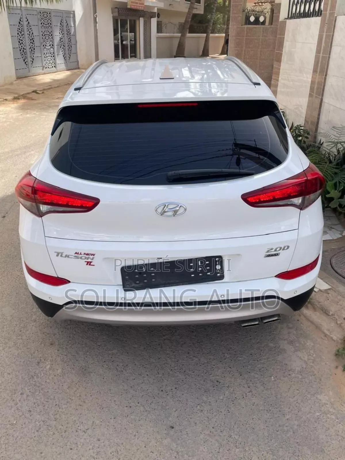 Hyundai Tucson Limited AWD 2017 Blanc