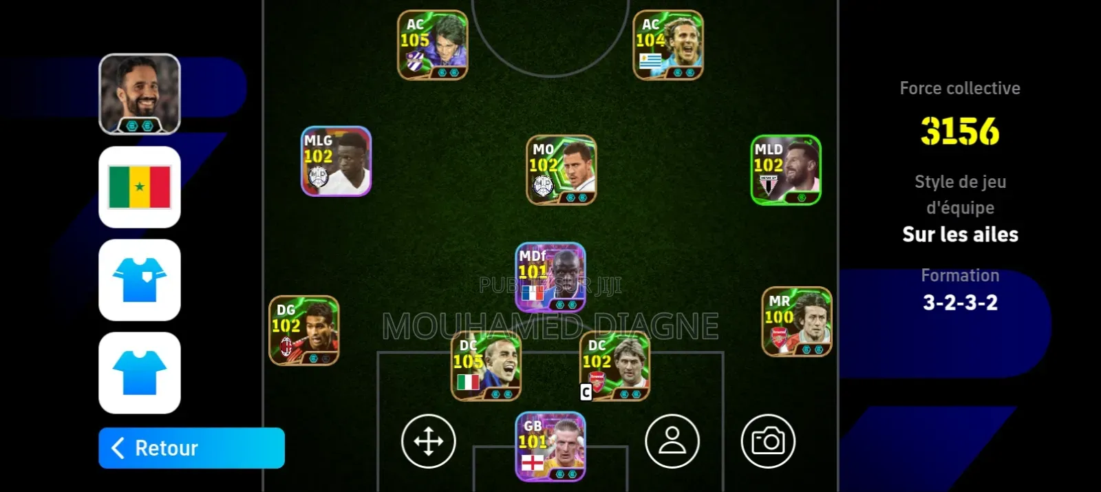 Compte Efootball a Vendre