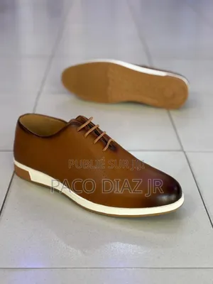 Chaussures De Ville en Cuir