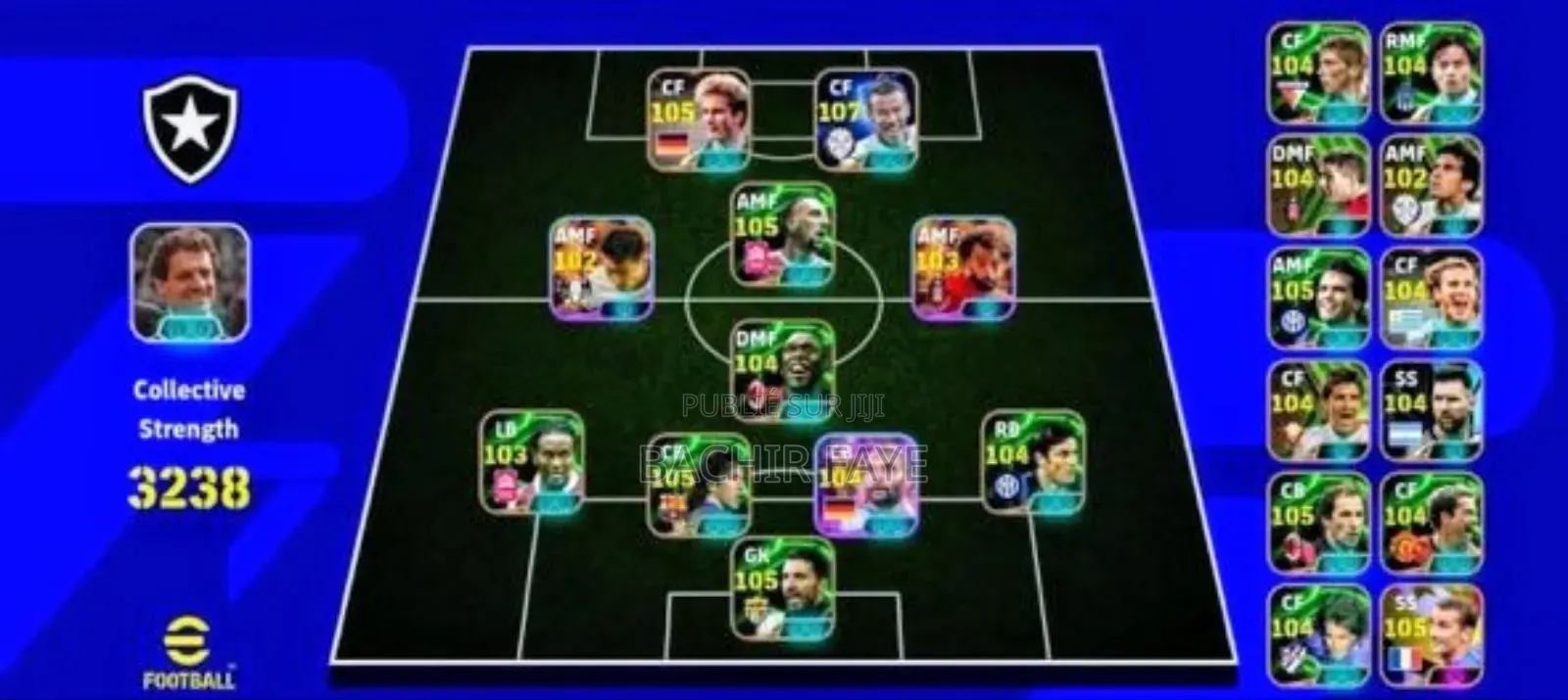 Compte Efootball Pes Qualité Disponible Avec Blitzs