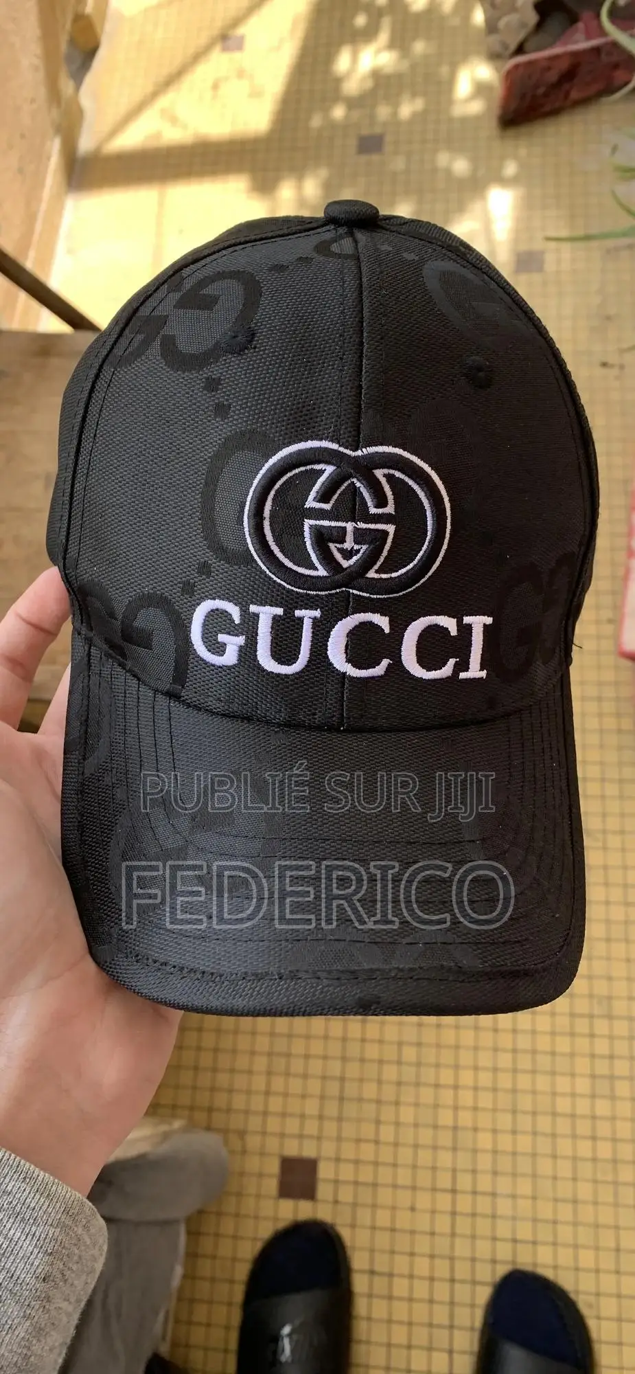 Casquette Gucci Stilisée Neuve