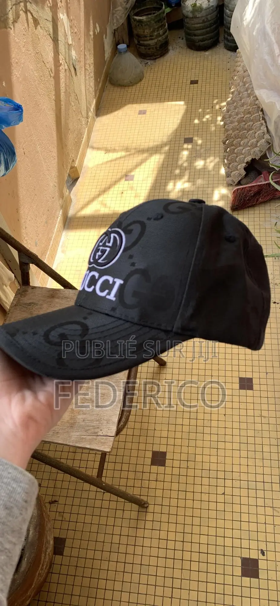 Casquette Gucci Stilisée Neuve