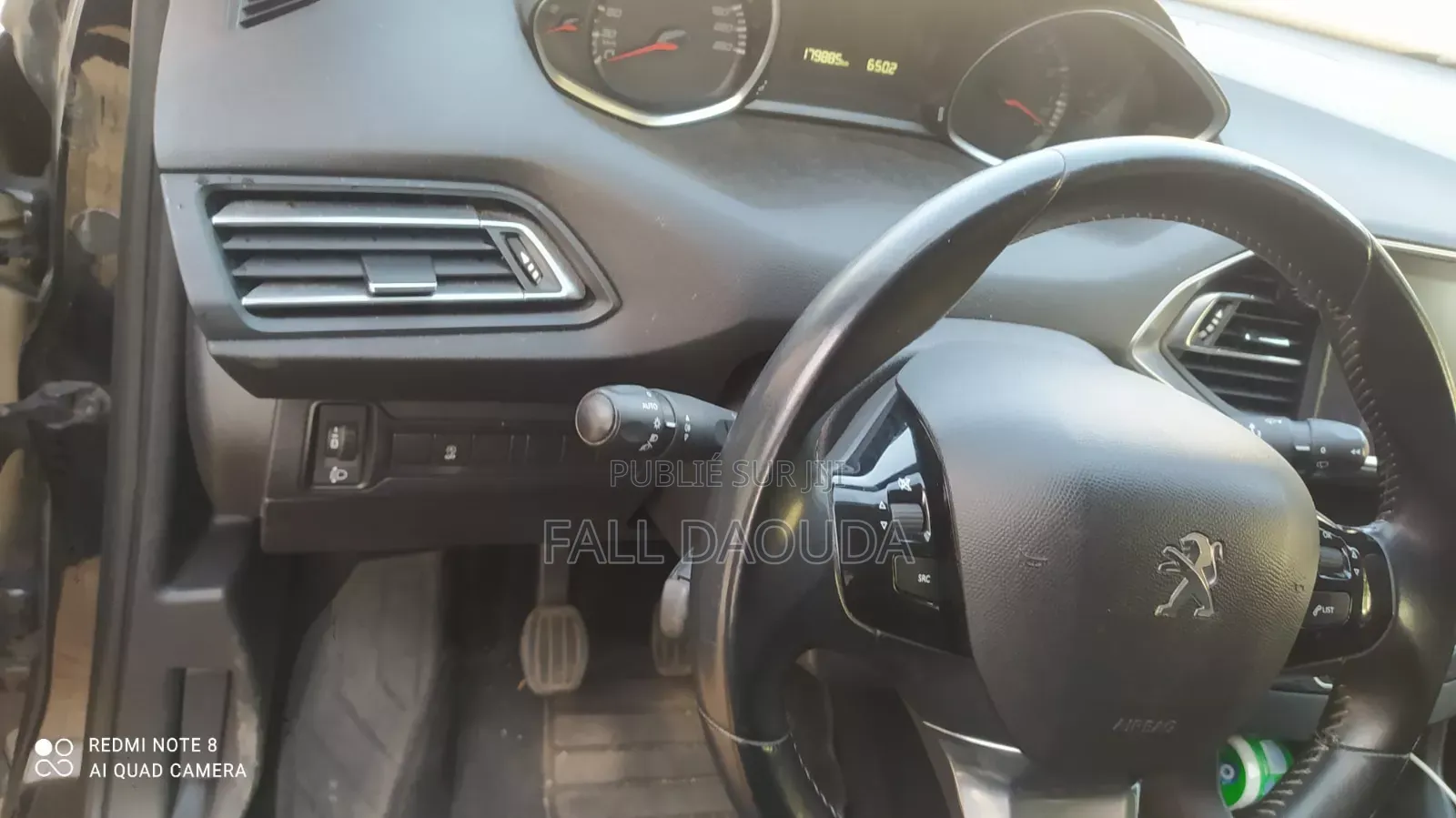 Peugeot 308 2018 Black