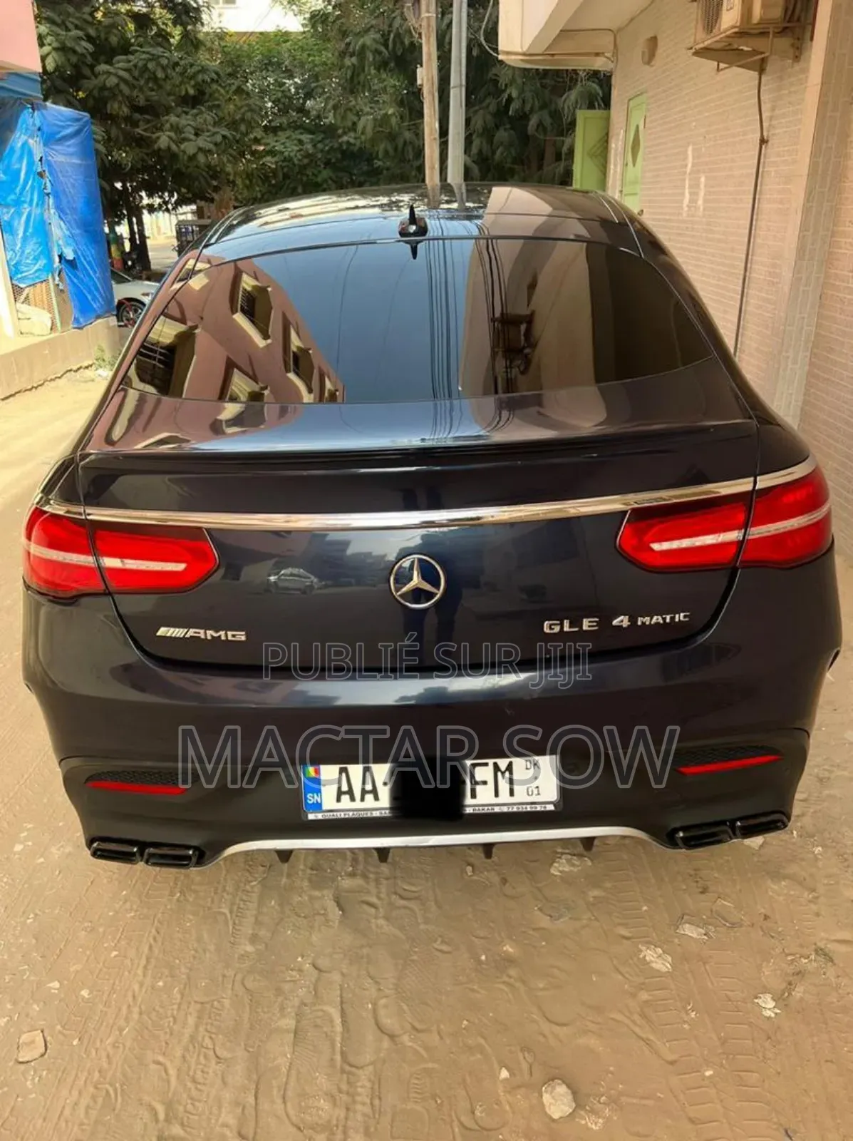 Mercedes-Benz GLE-Class AMG GLE 43 4MATIC 2017 Noir