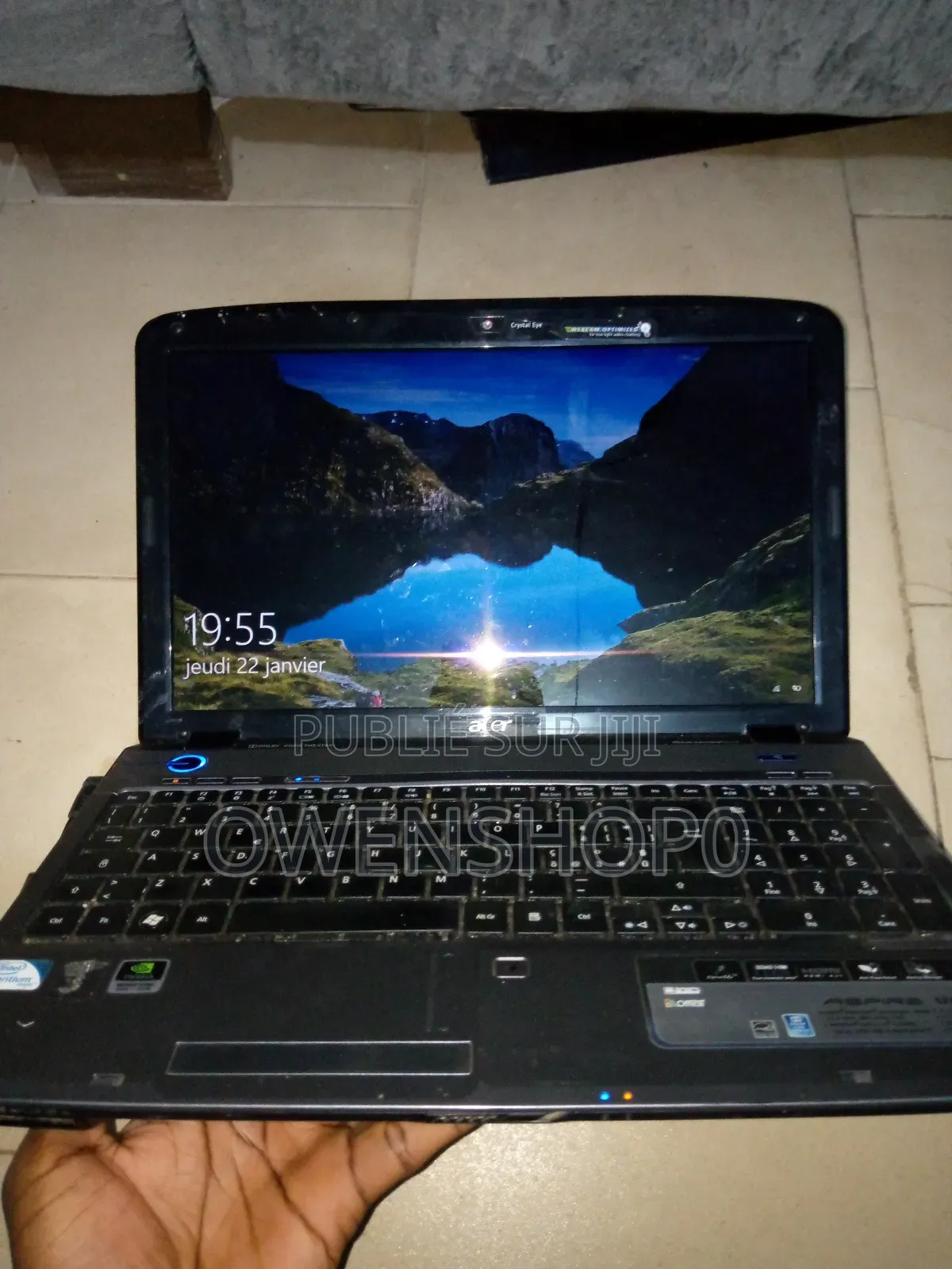 Ordinateur Portable Acer Aspire 5738ZG 4GB Intel Pentium HDD 256GB
