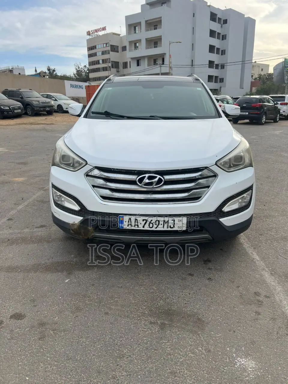 Hyundai Santa Fe 2014 Blanc