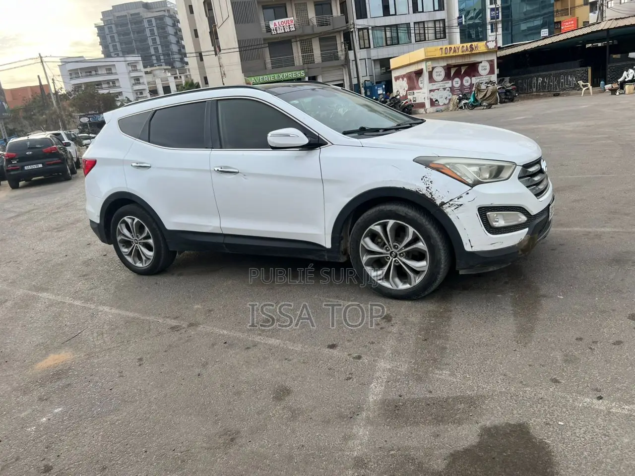 Hyundai Santa Fe 2014 Blanc