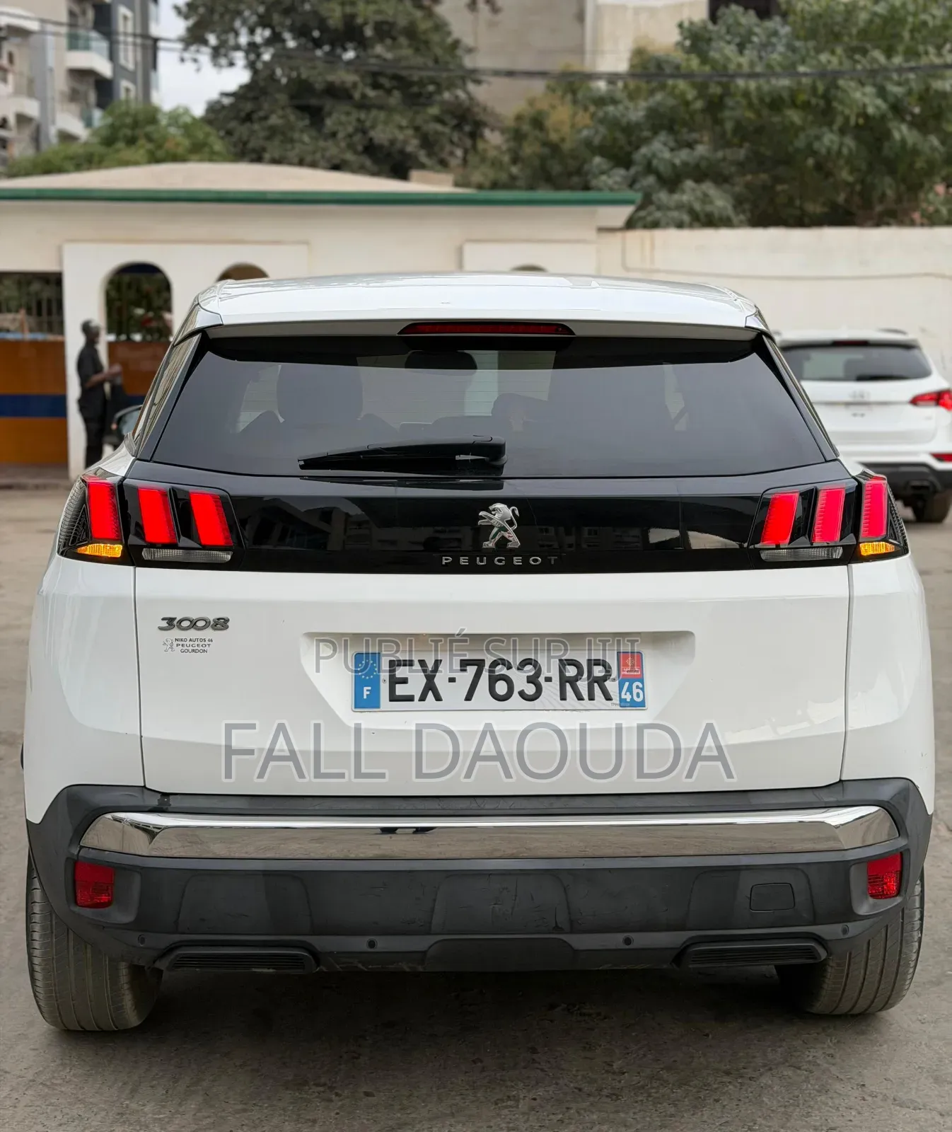 Peugeot 3008 2018 Blanc