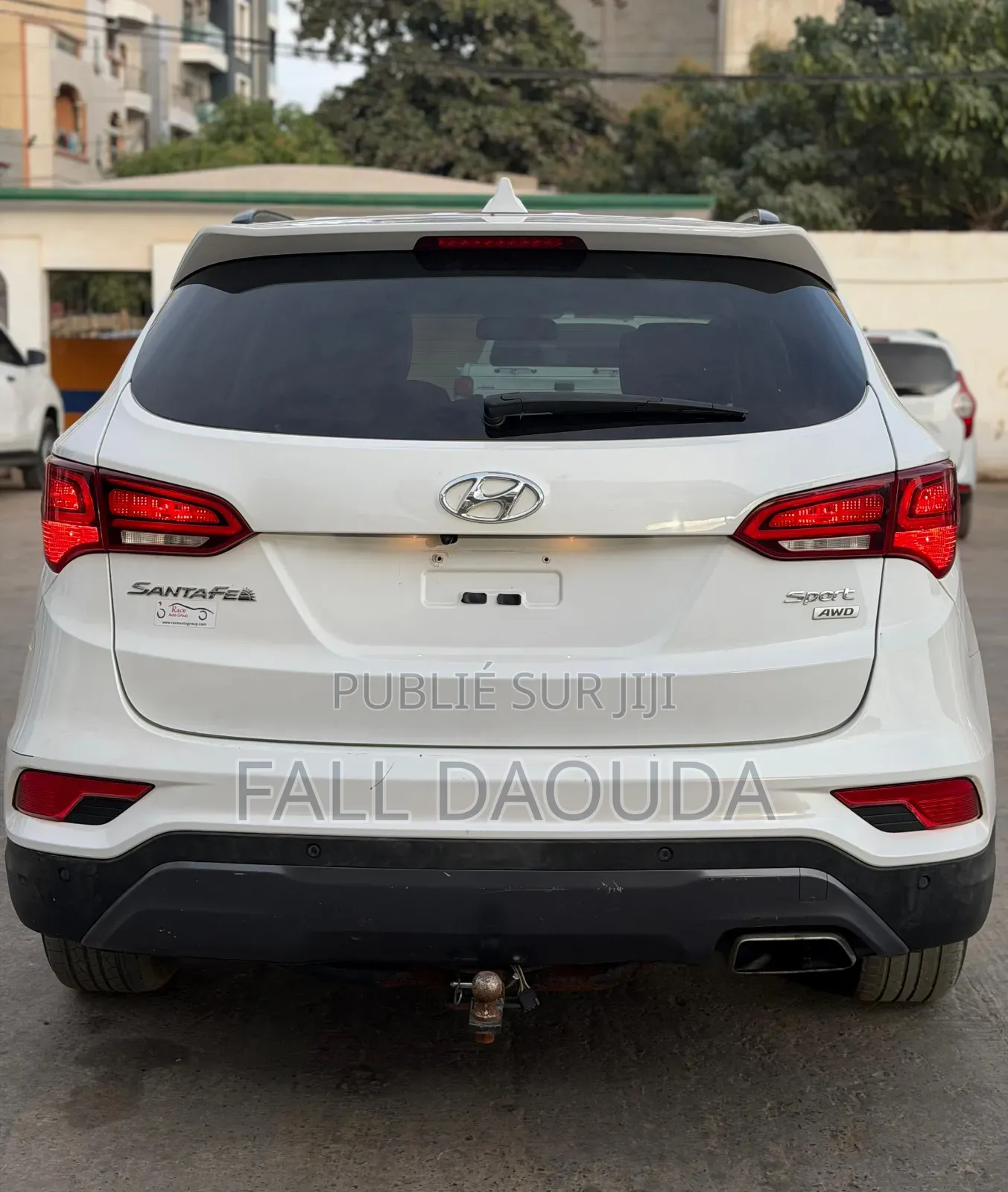 Hyundai Santa Fe 2017 Blanc