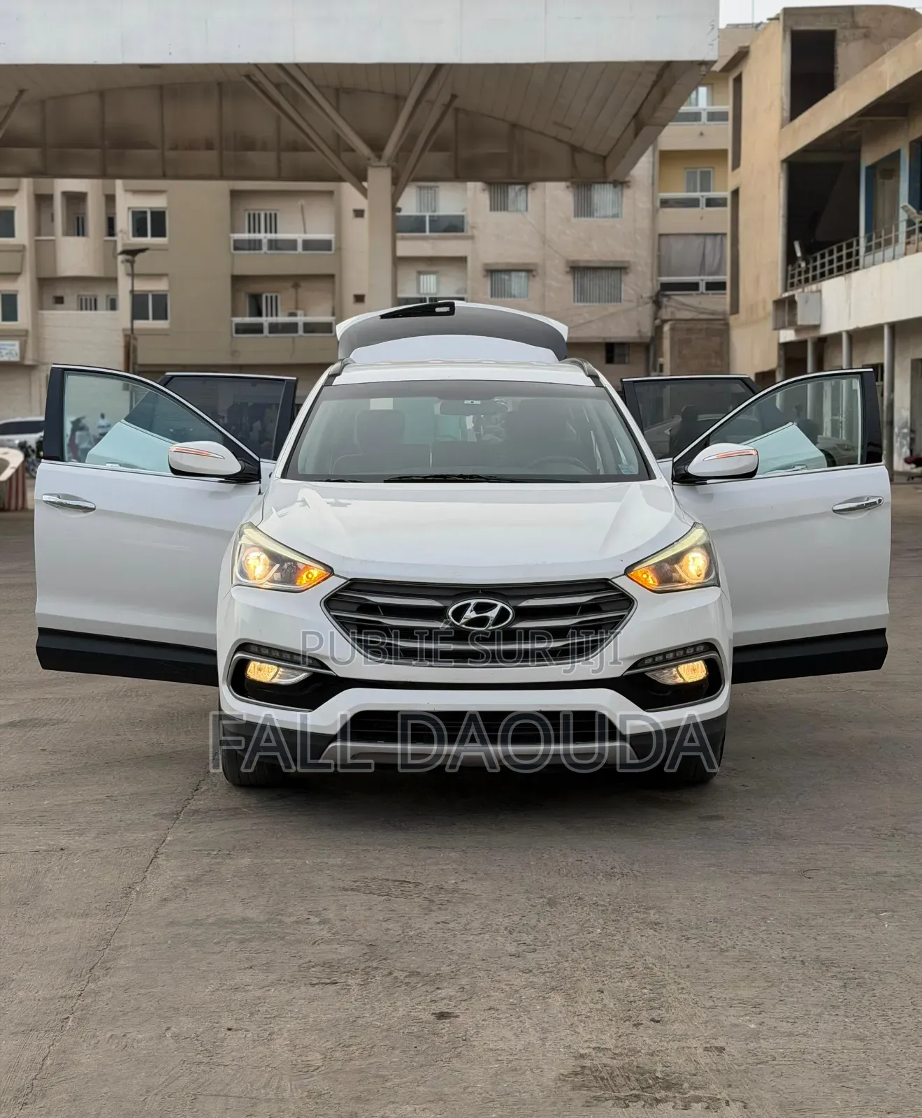 Hyundai Santa Fe 2017 Blanc