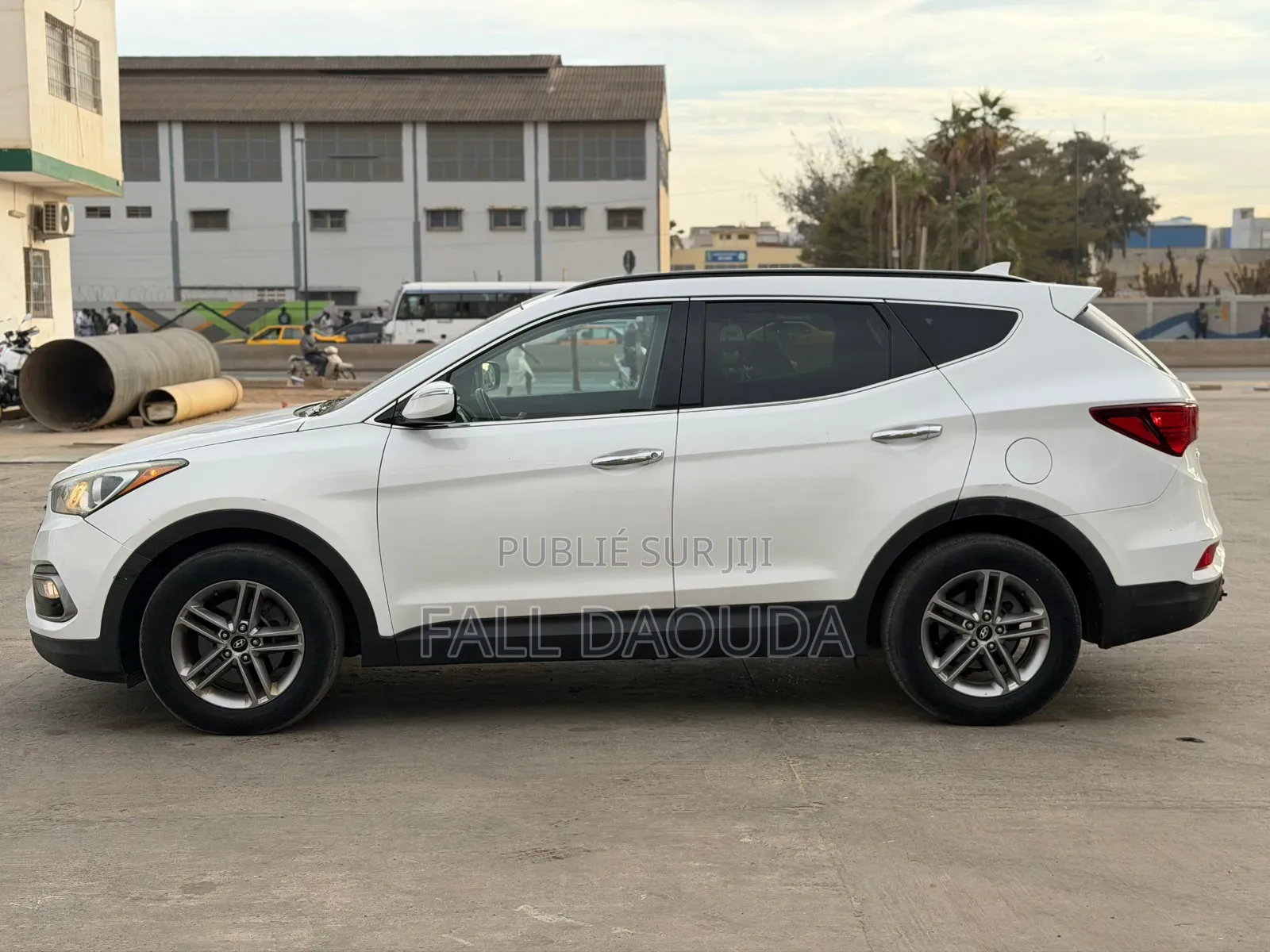 Hyundai Santa Fe 2017 Blanc