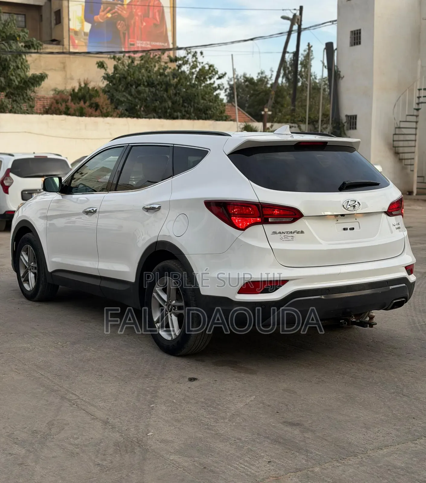 Hyundai Santa Fe 2017 Blanc