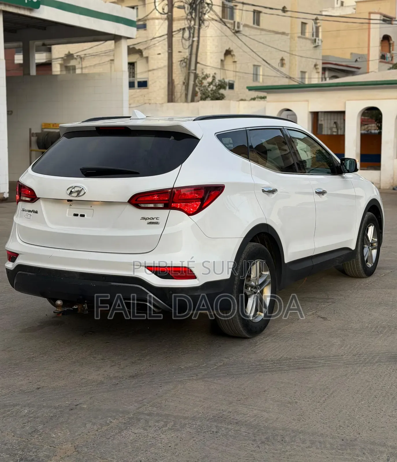 Hyundai Santa Fe 2017 Blanc