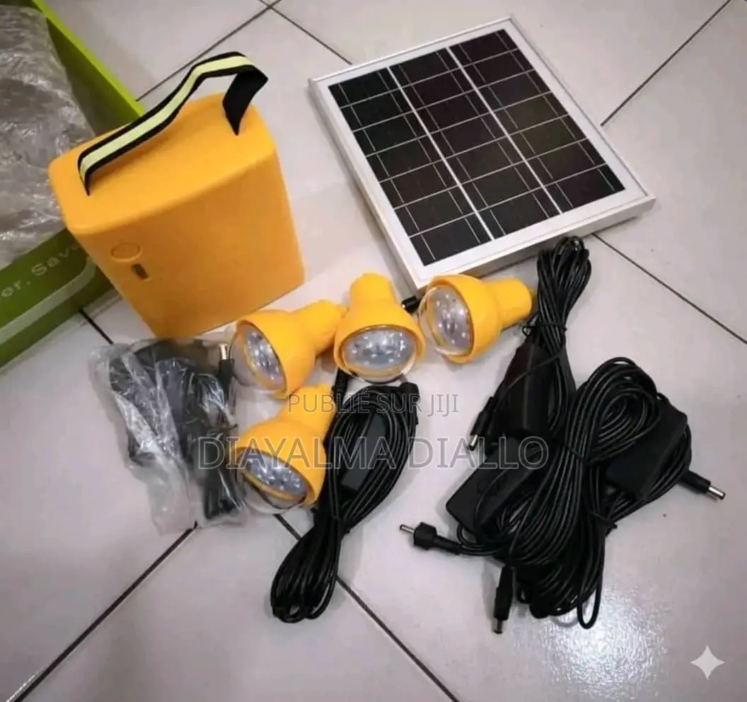 Système D'éclairage Solaire 5w