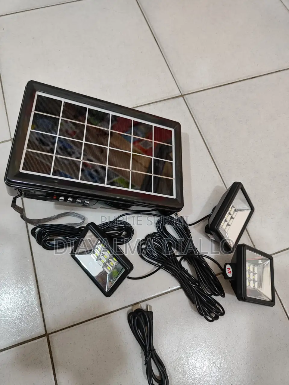 Kit Solaire Waxiba Trois Lampes
