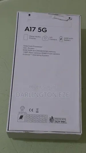 New Samsung Galaxy A17 5G 256 GB Black