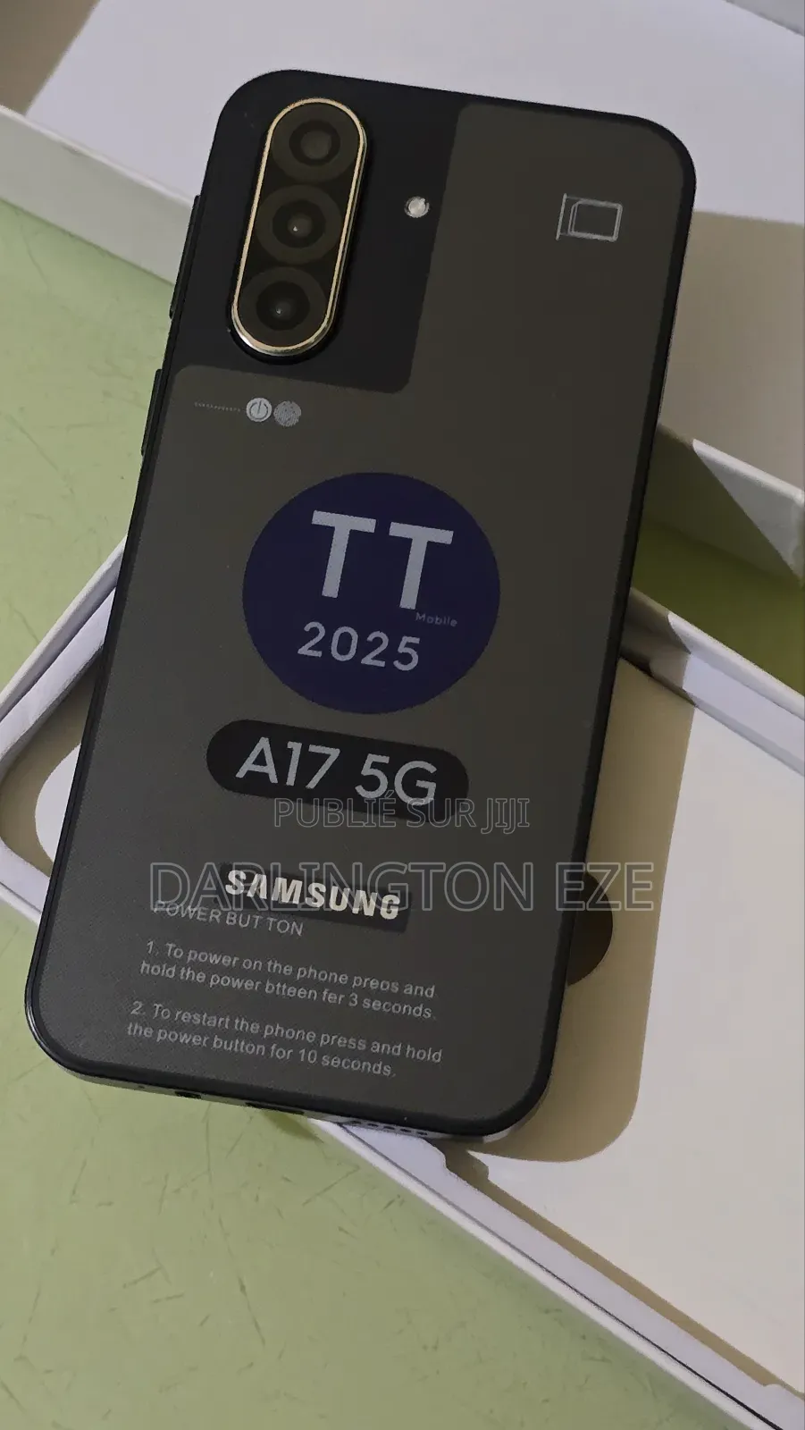 New Samsung Galaxy A17 5G 256 GB Black