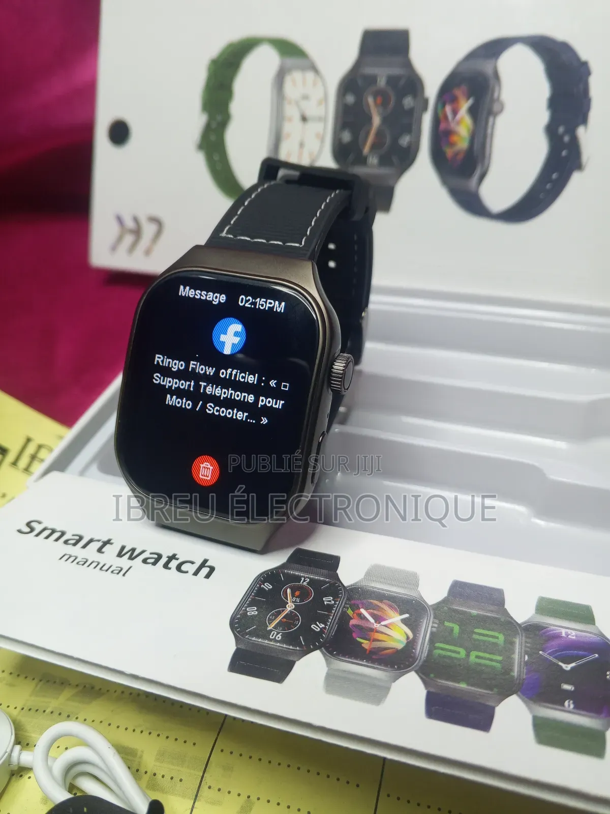 Smartwatch Laxasfit H7 – Élégance, Santé Connectivité Au Poignet !