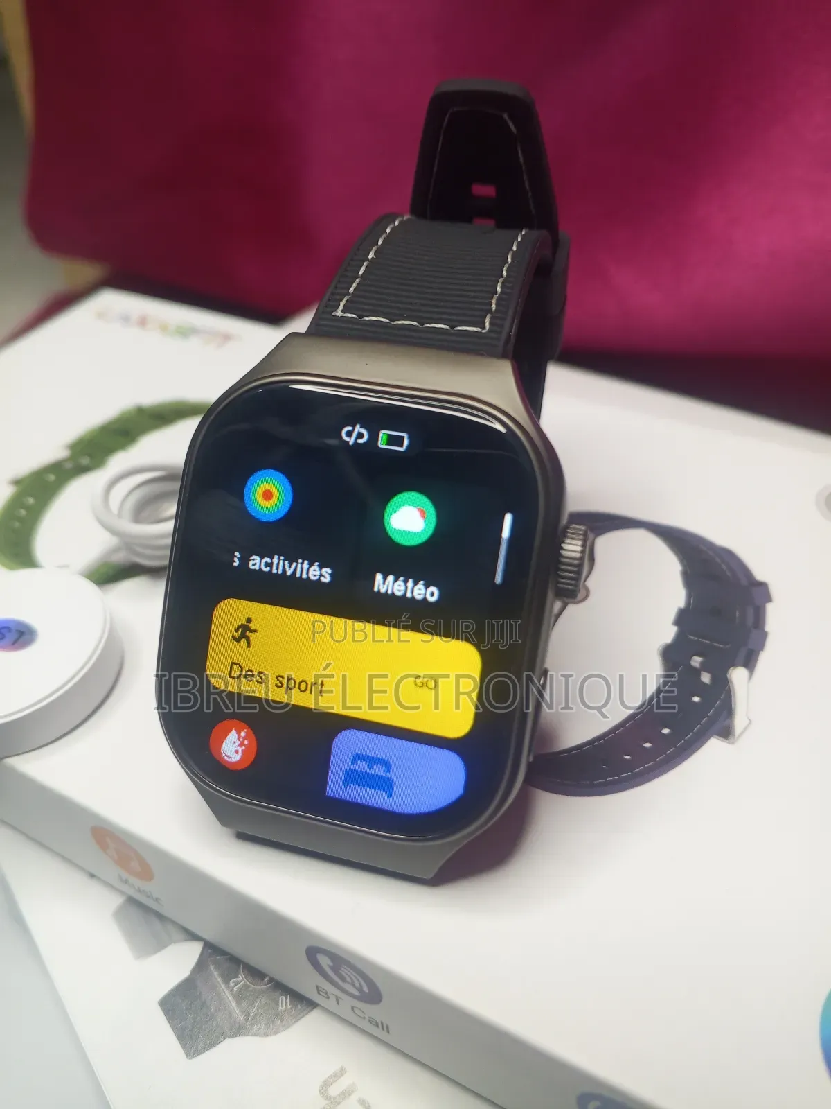 Smartwatch Laxasfit H7 – Élégance, Santé Connectivité Au Poignet !