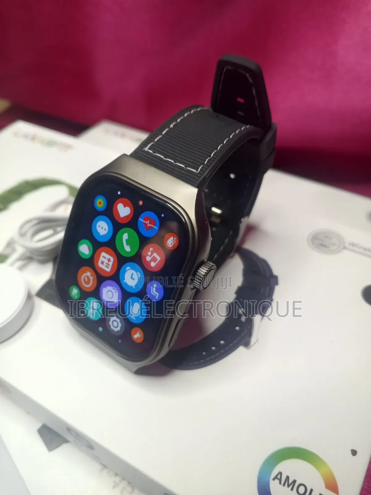 Smartwatch Laxasfit H7 – Élégance, Santé Connectivité Au Poignet !