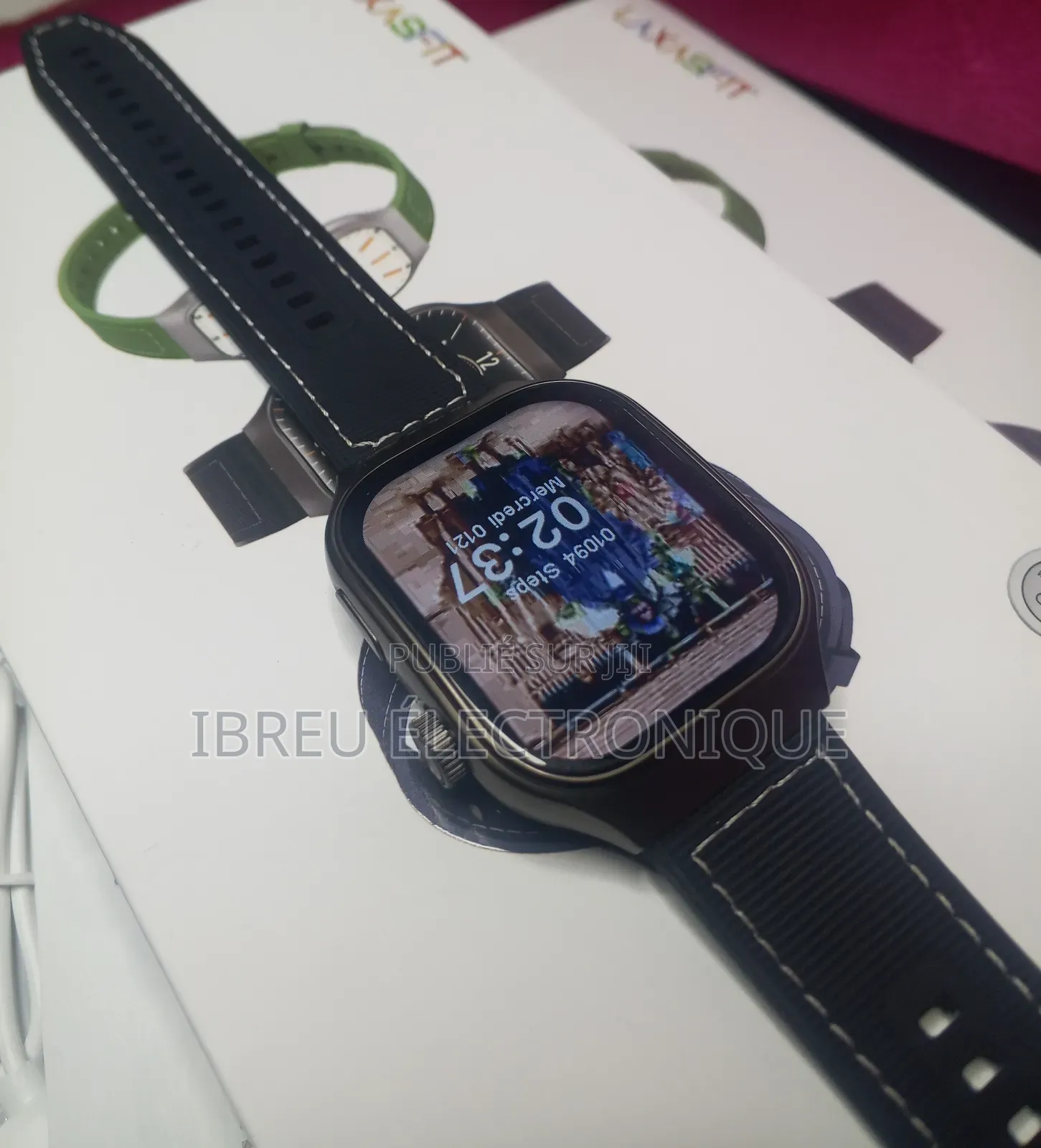 Smartwatch Laxasfit H7 – Élégance, Santé Connectivité Au Poignet !