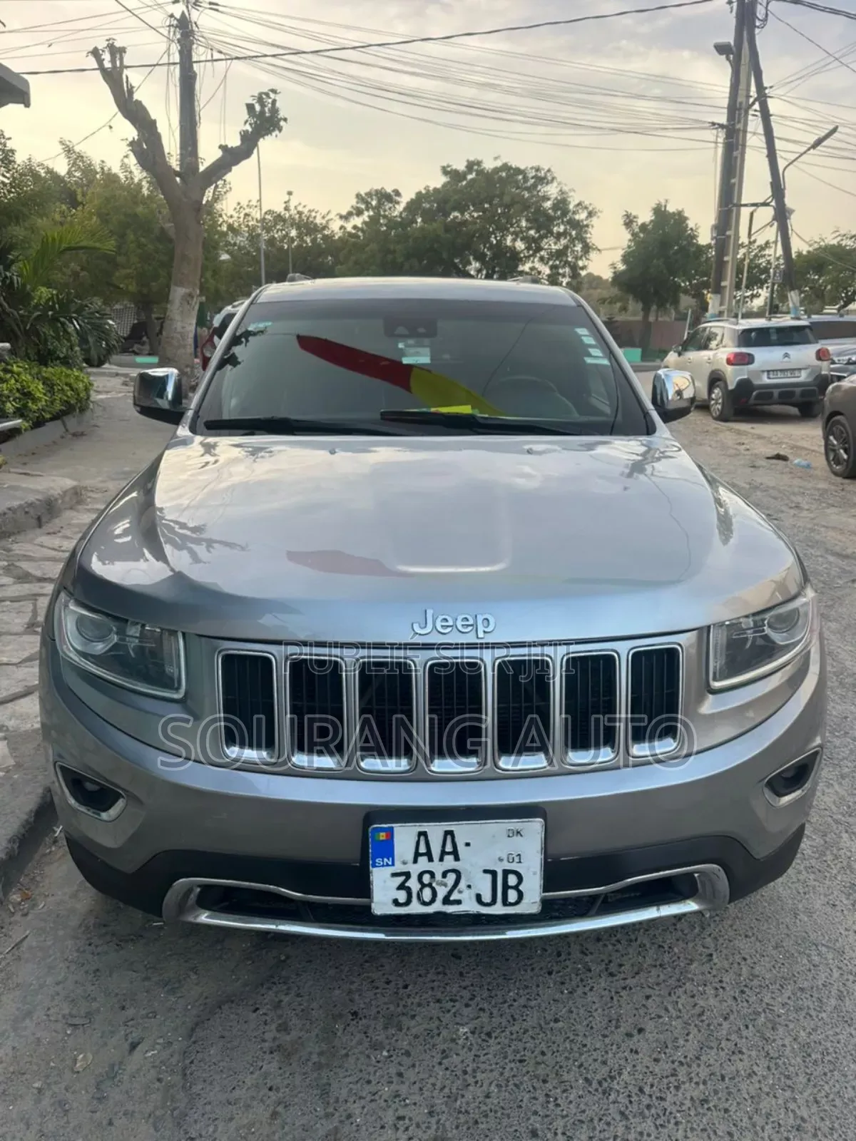 Jeep Grand Cherokee Limited 4dr SUV 4WD (3.6L 6cyl 8A) 2015 Gris