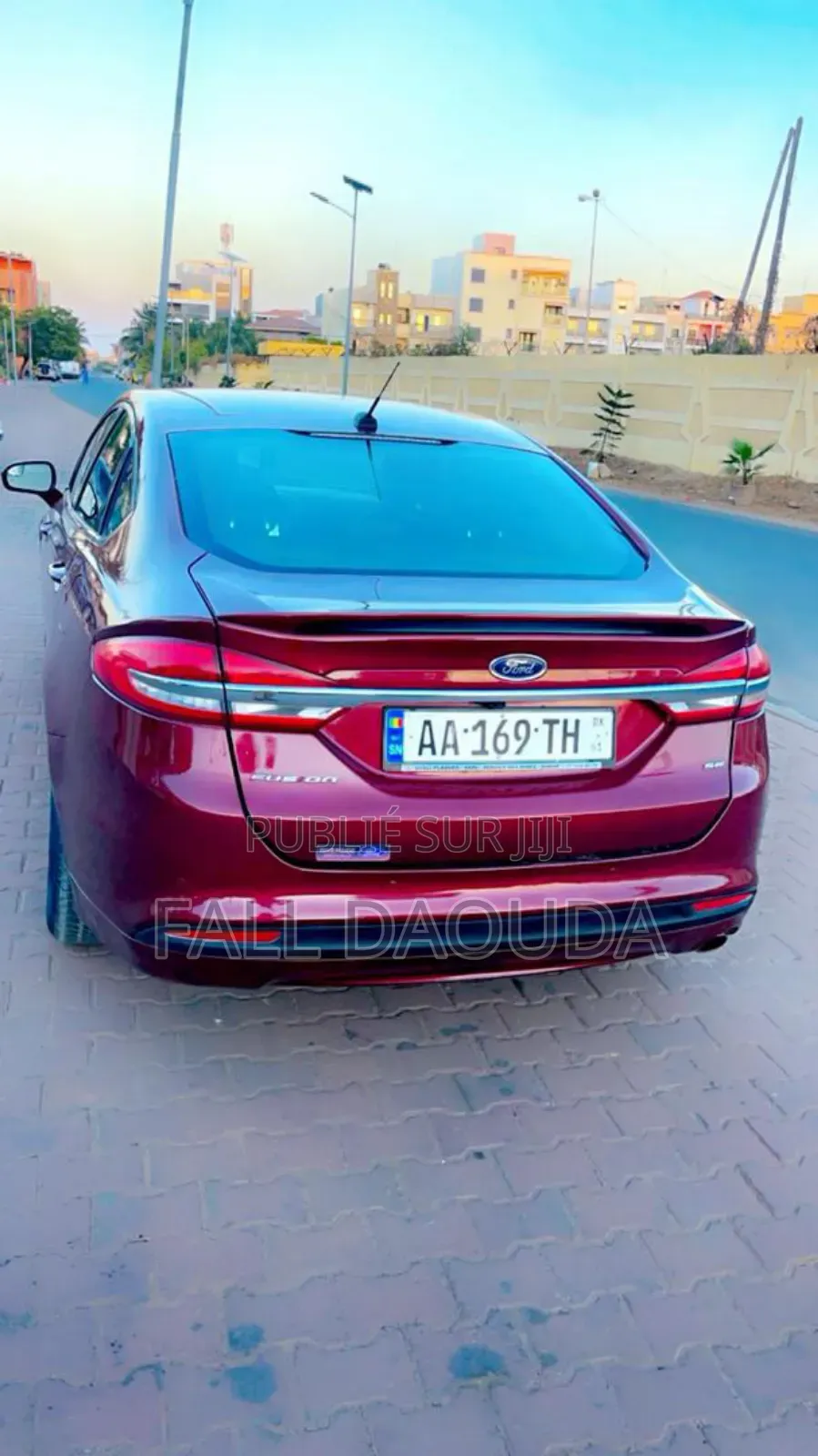 Ford Fusion 2017 Rouge