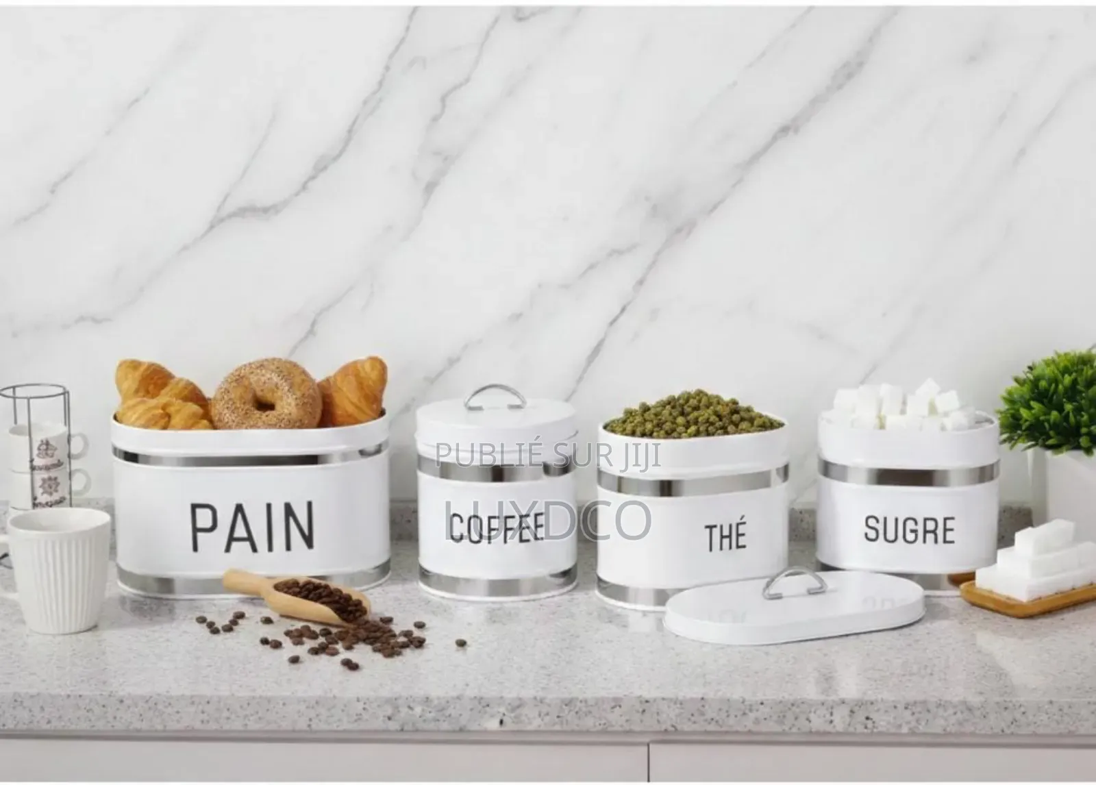 Ensenble Boite À Pain En Fer De Qualité