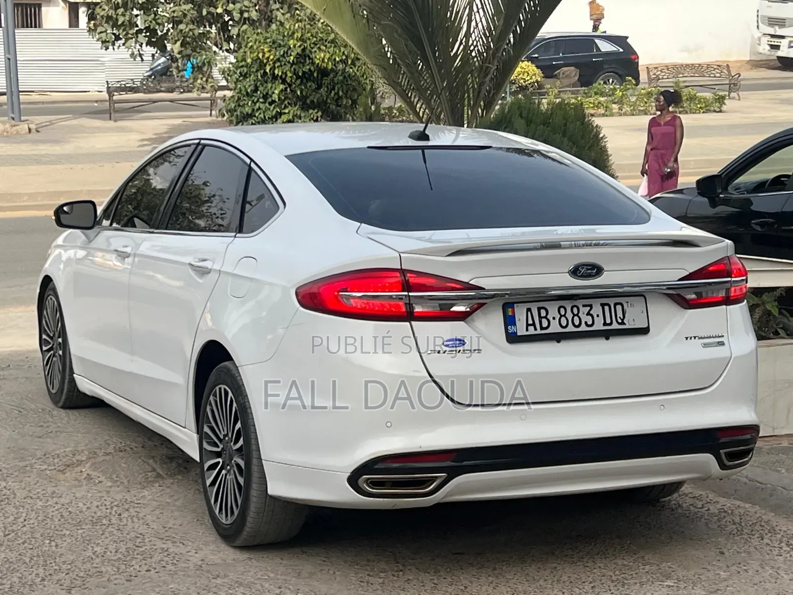 Ford Fusion 2018 Blanc