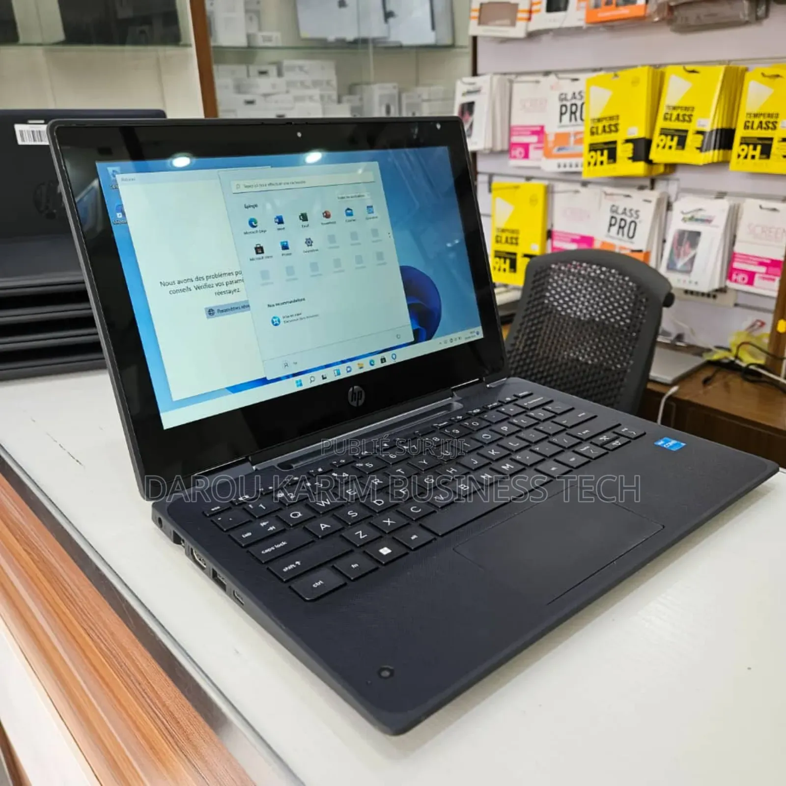 New Ordinateur Portable HP ProBook 11 X360 8GB Intel Core I3 SSD 128GB