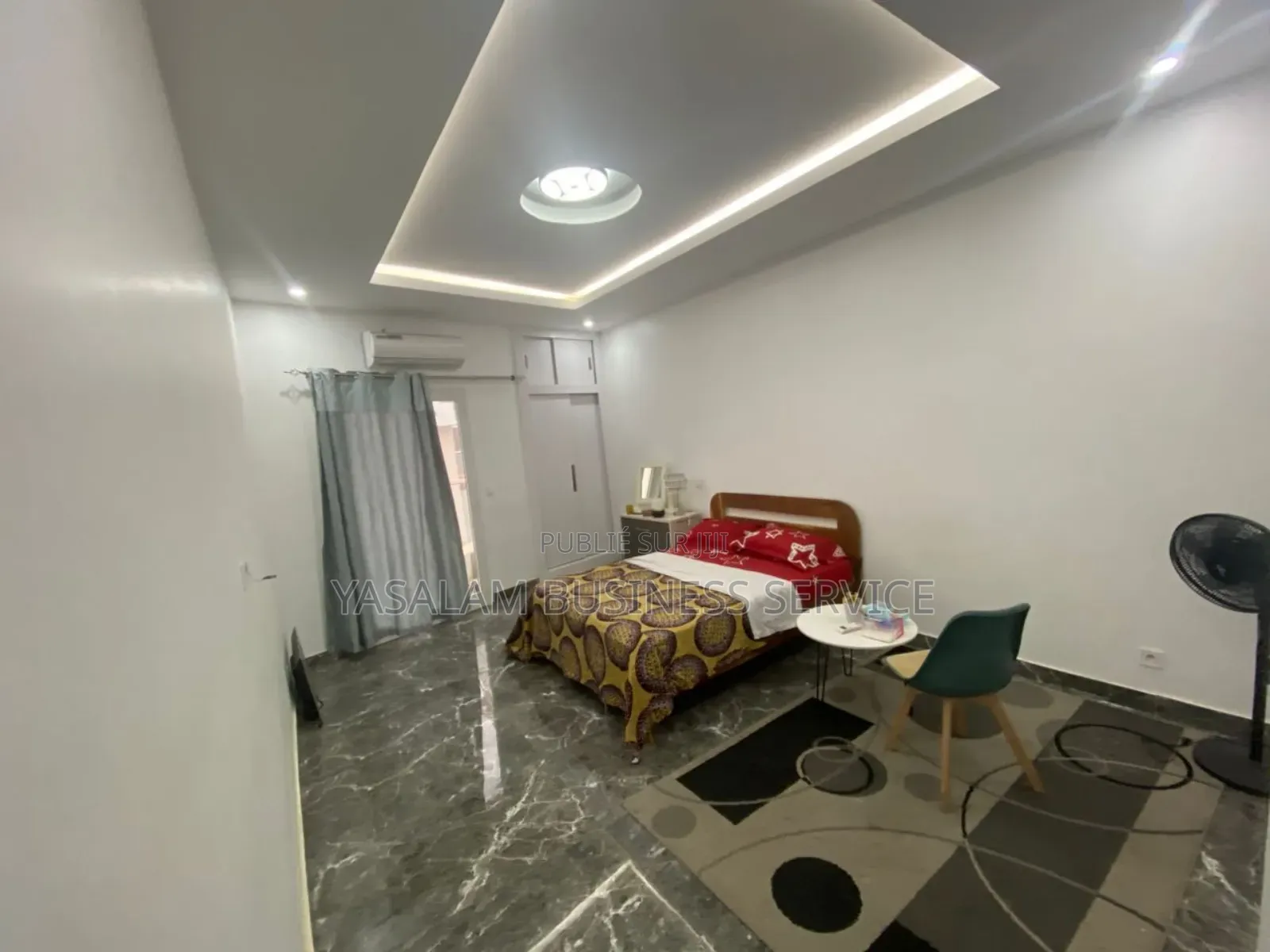 Furnished 1chbre Mini-plat dans Yasalam Business, Mermoz Sacré-Cœur