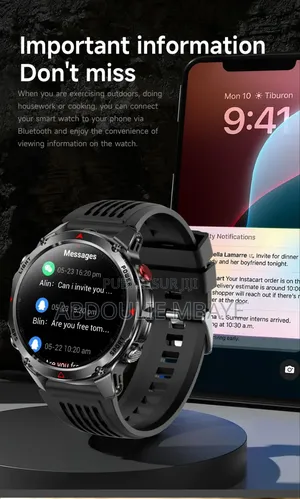 Montre Connectée Ht37